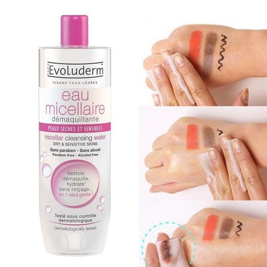 Nước tẩy trang da mẩn cảm Evoderm 250ml (MP5068)