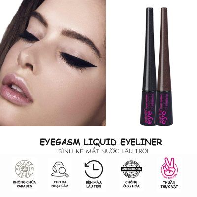 Kẻ Mắt nước BL KT Australis Eyegasm Waterproof Liquid Eyeliner Đen/ Nâu (MP6874/ MP6875)