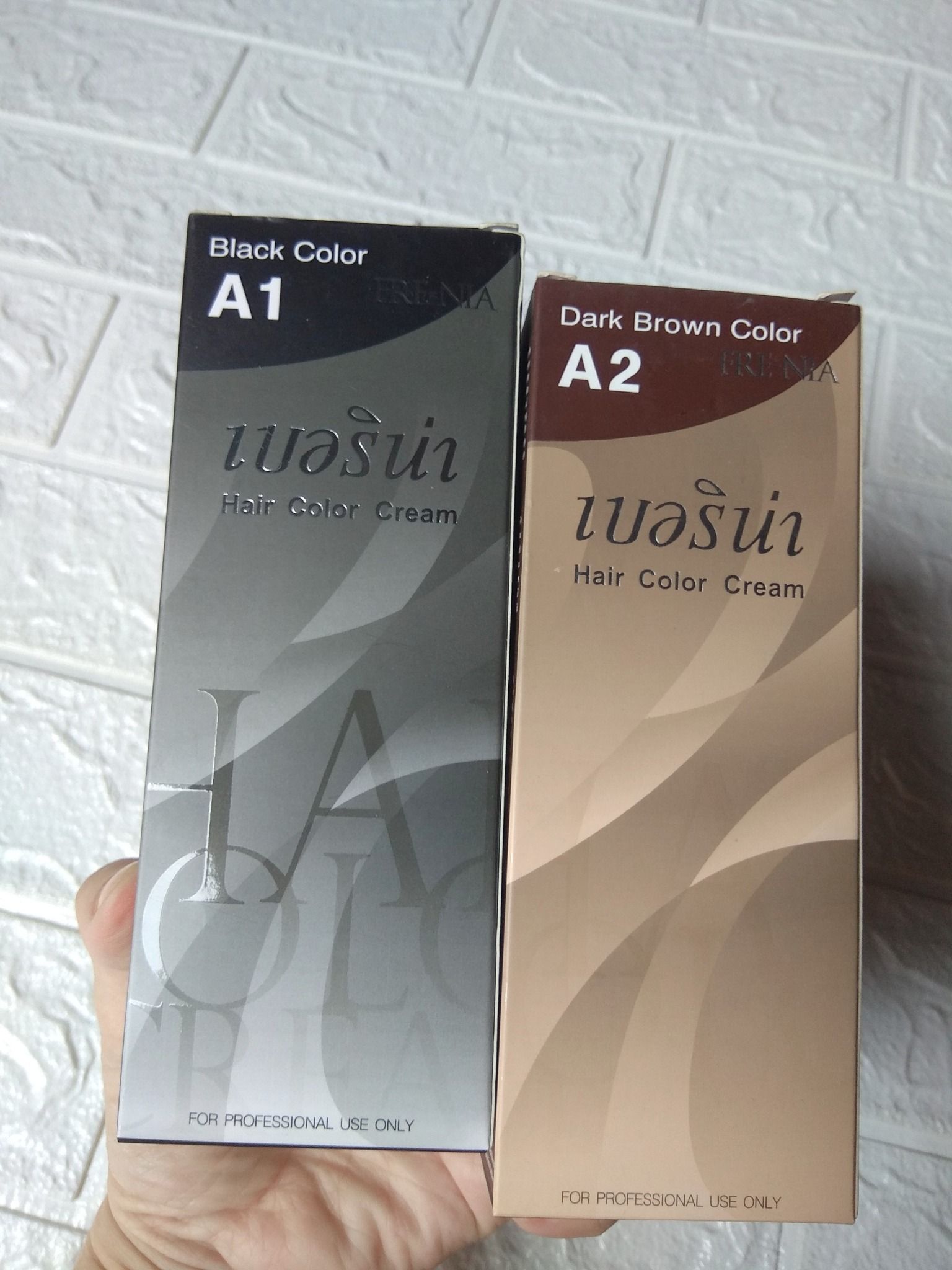Thuốc nhuộm tóc phủ bạc Frenia 60ml A1/A2 (TO0827 / TO0838)