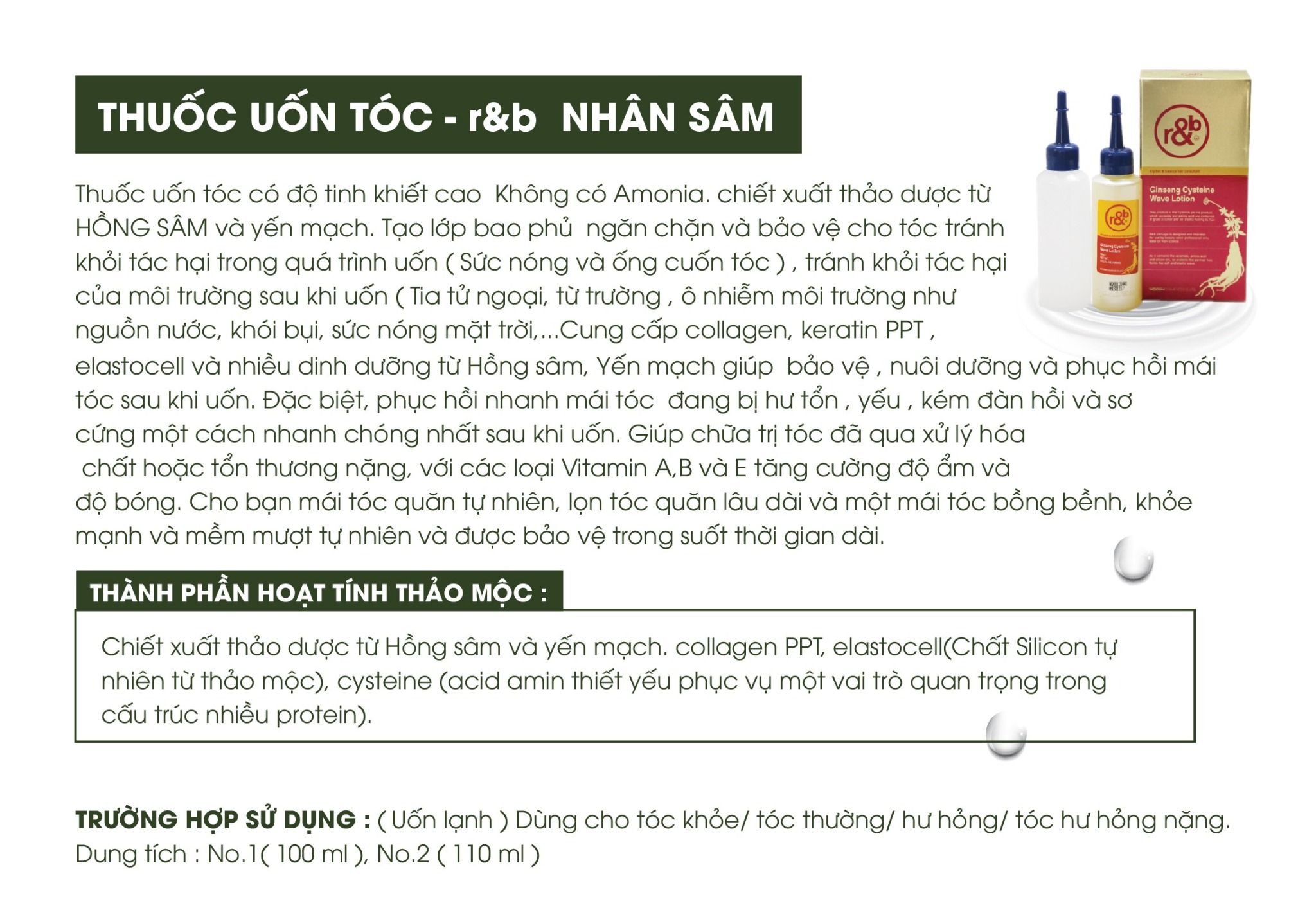 Uốn sâm RB (TO1067)