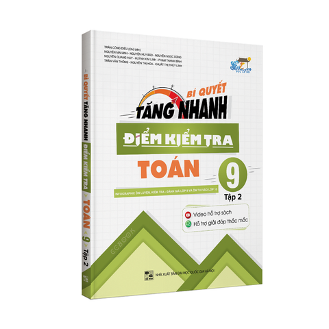 Bí quyết tăng nhanh điểm kiểm tra Toán 9 tập 2