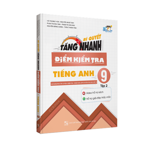 Bí quyết tăng nhanh điểm kiểm tra Tiếng Anh 9 tập 2