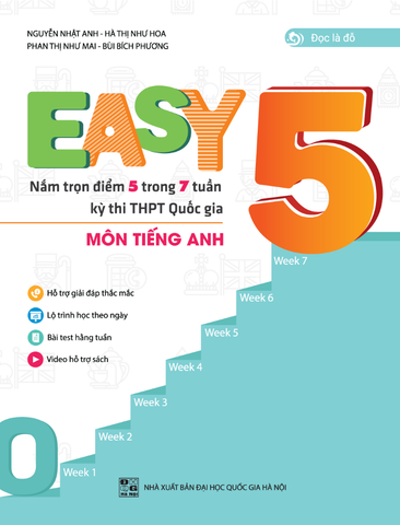 EASY 5 - Sách luyện thi THPT Quốc gia môn Tiếng Anh