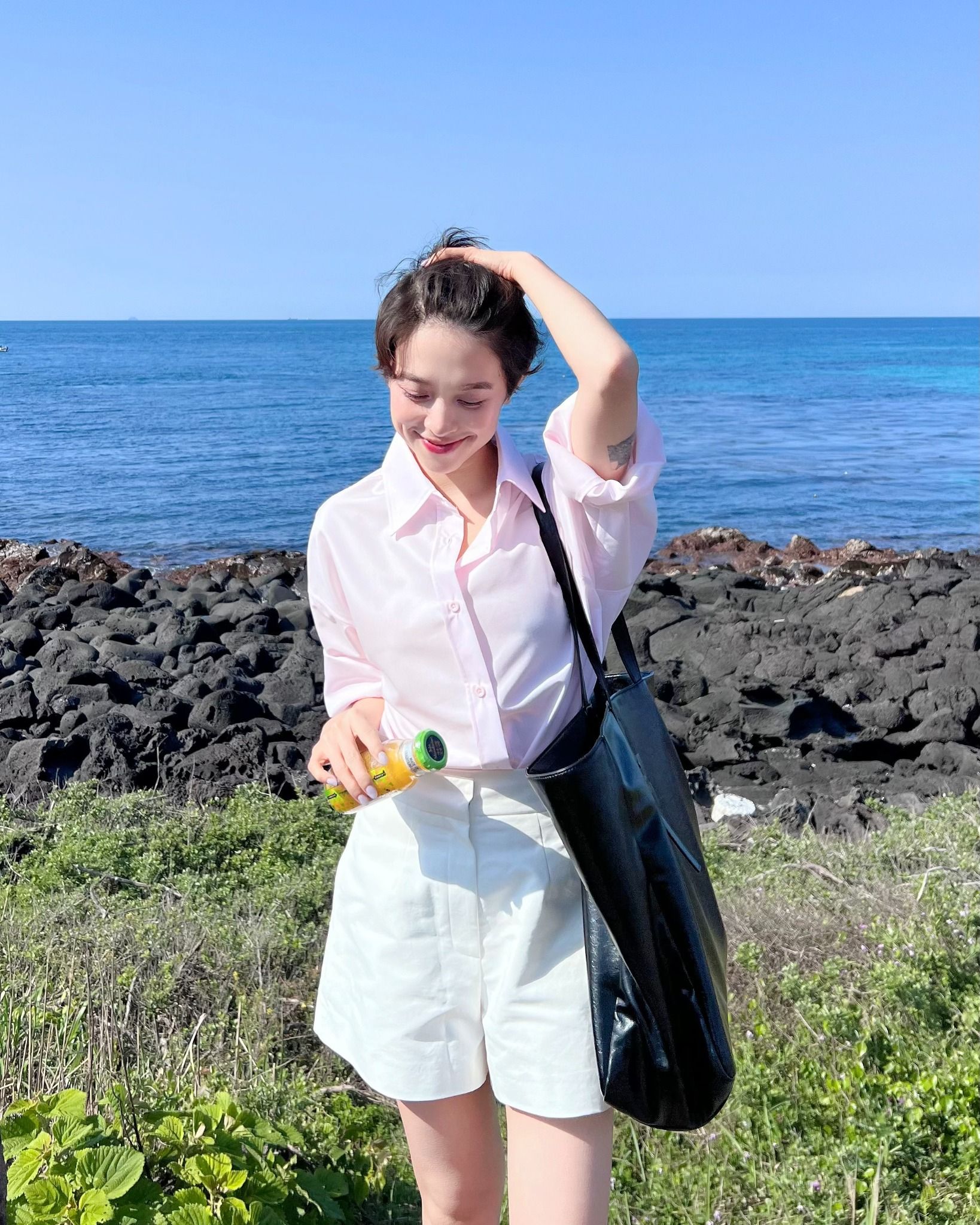 Áo Sơ Mi Trơn Oversize FAS293