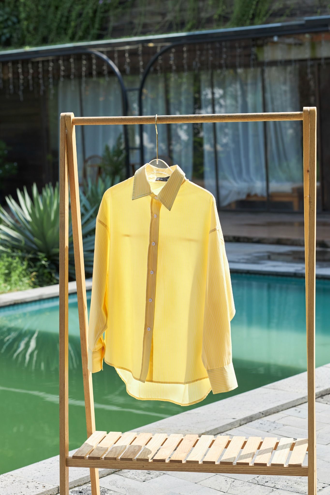 Áo Sơ Mi Sọc Oversize FAS337