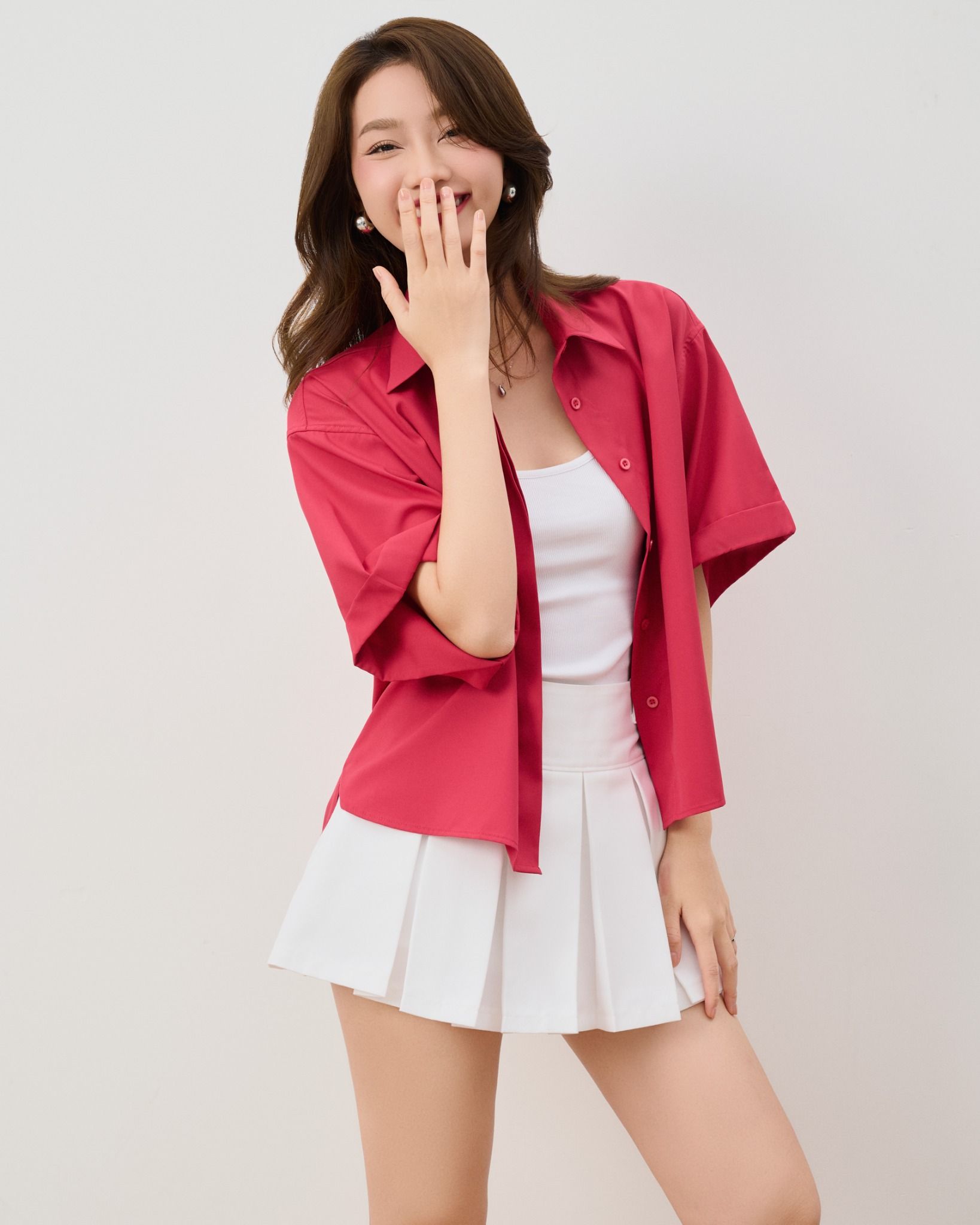 Áo Sơ Mi Tay Ngắn FAS359