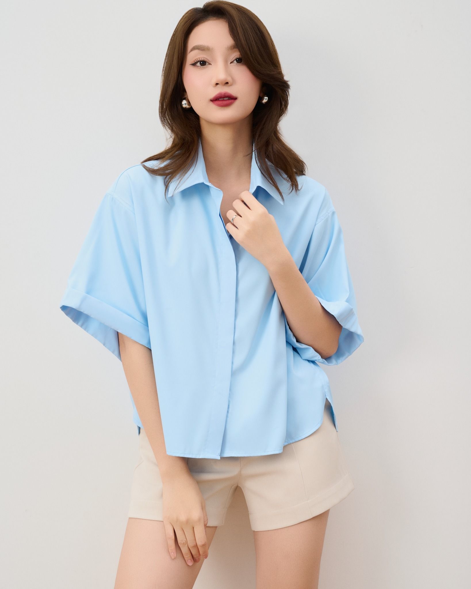 Sơ Mi Tay Ngắn FAS360