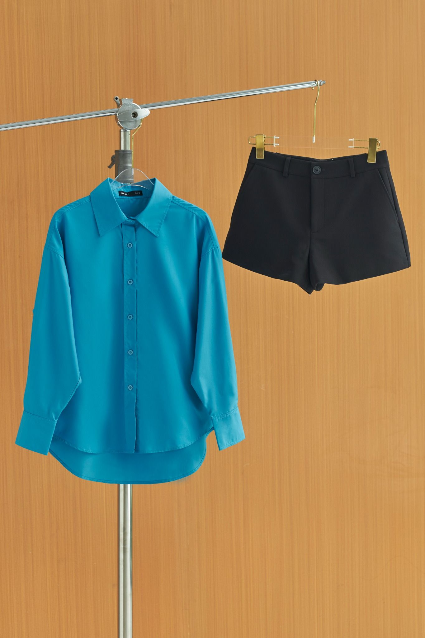 Áo Sơ Mi Trơn Oversize FAS379