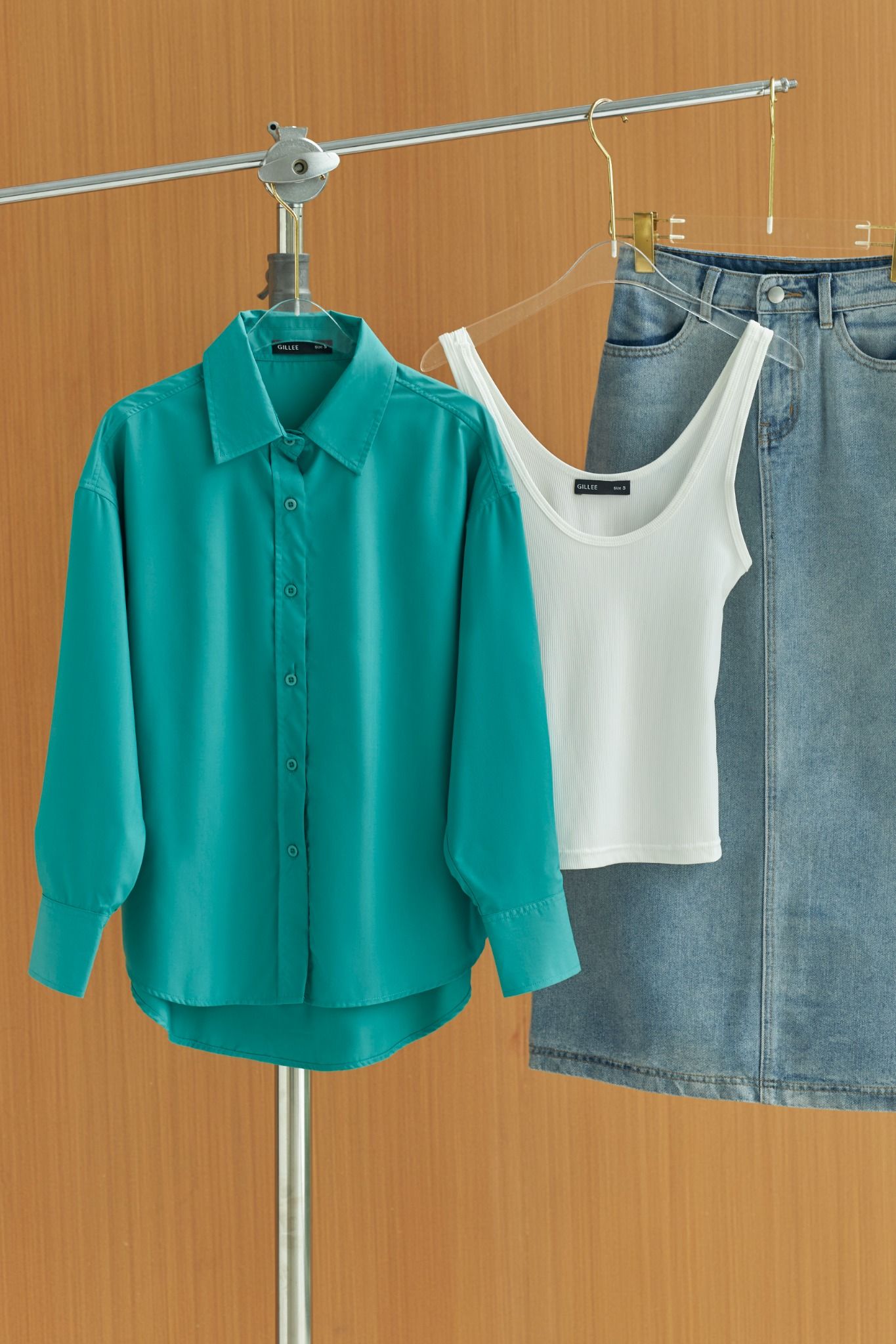 Áo Sơ Mi Trơn Oversize FAS376