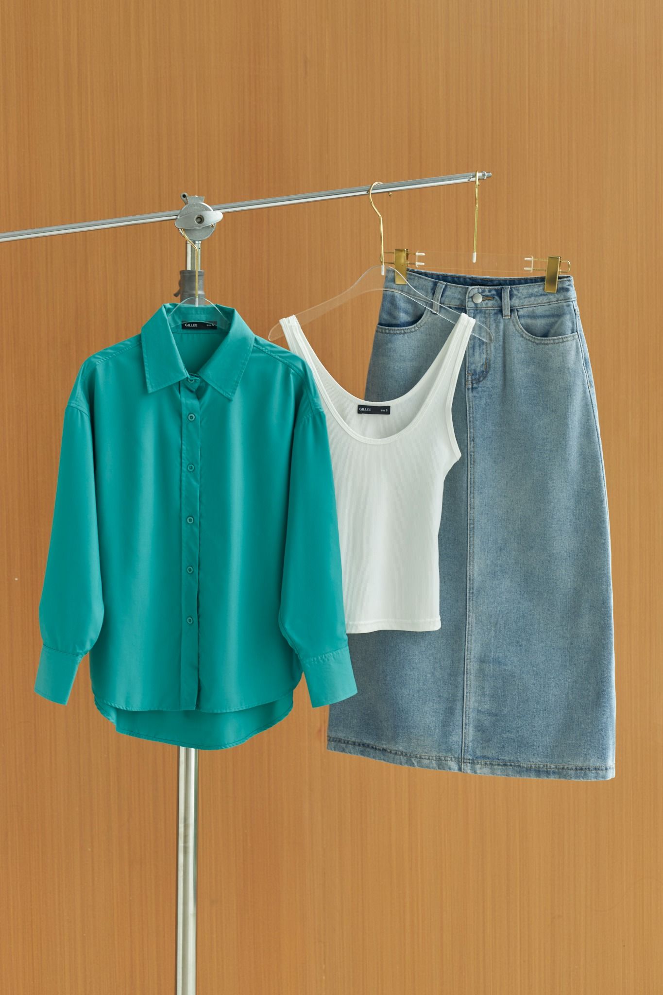 Áo Sơ Mi Trơn Oversize FAS376