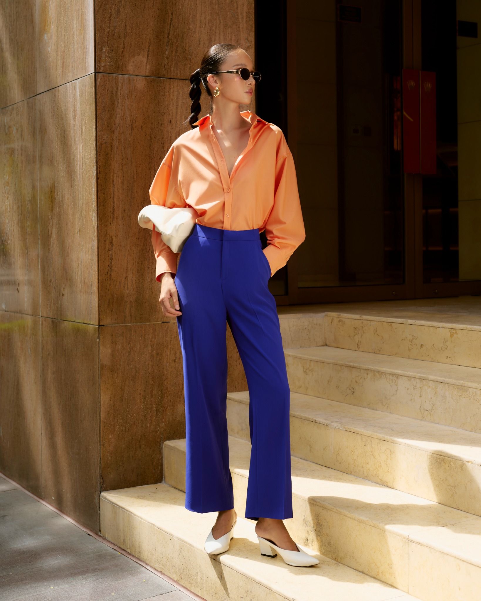 Áo Sơ Mi Trơn Oversize FAS293