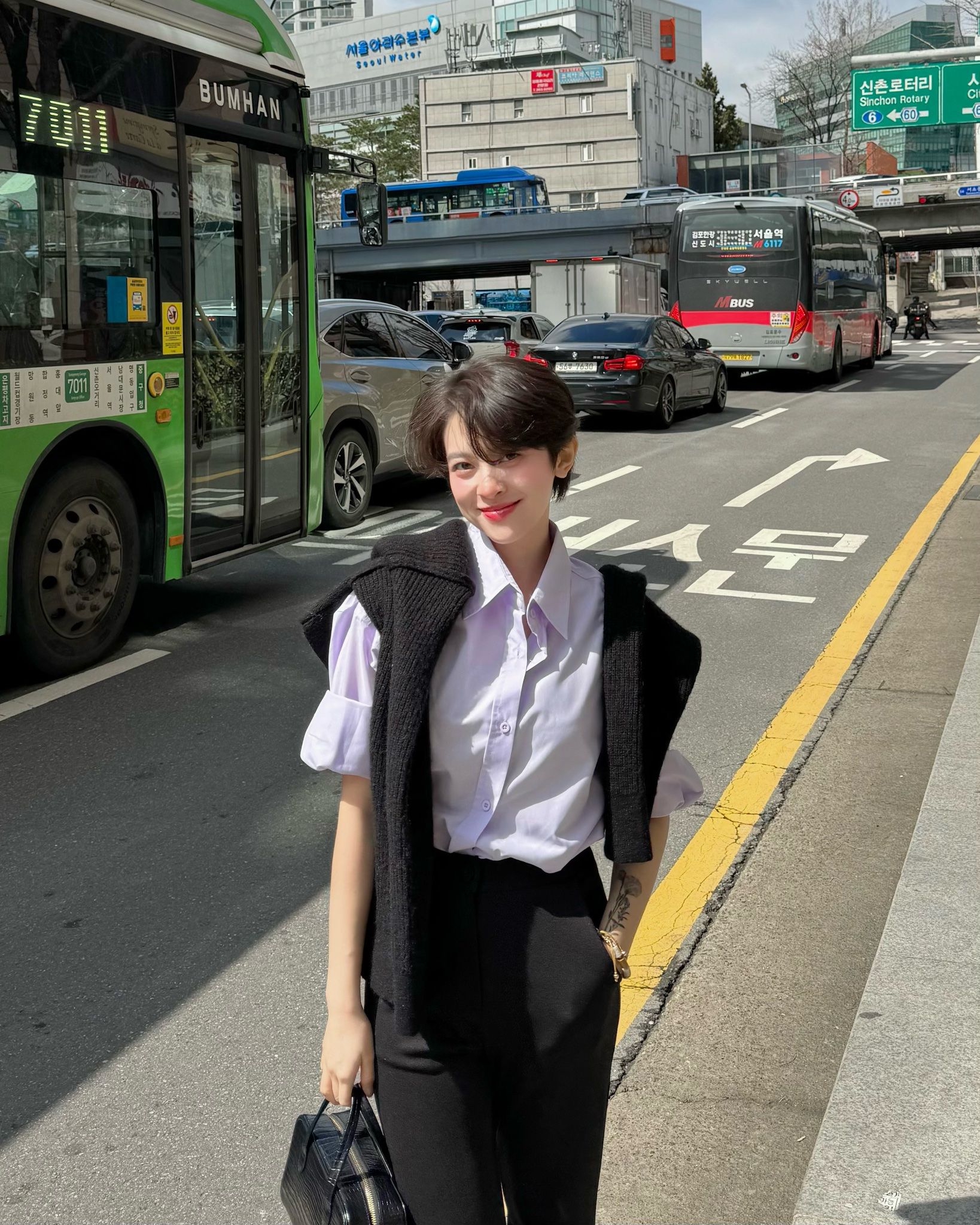 Áo Sơ Mi Trơn Oversize FAS293