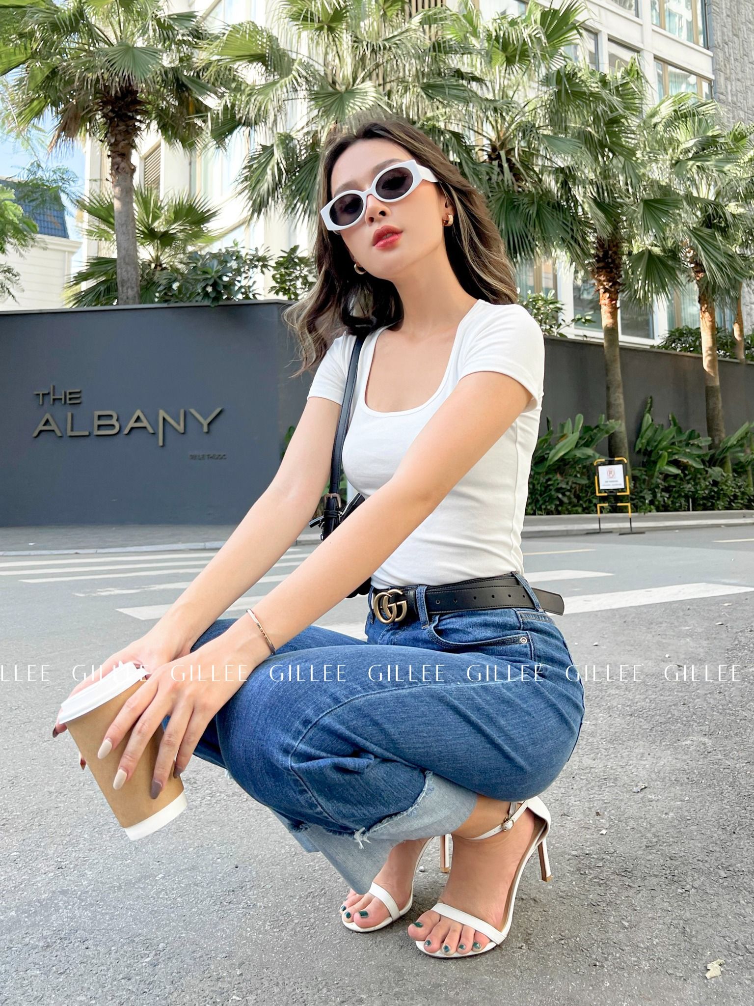 Áo Thun Croptop Cổ U FAT053