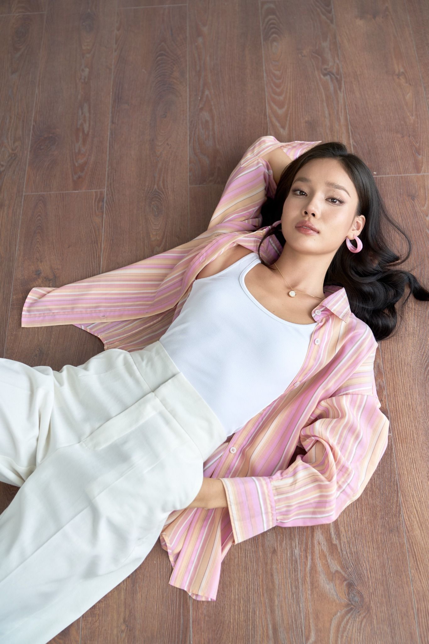 Áo Sơ Mi Sọc Oversize FAS339