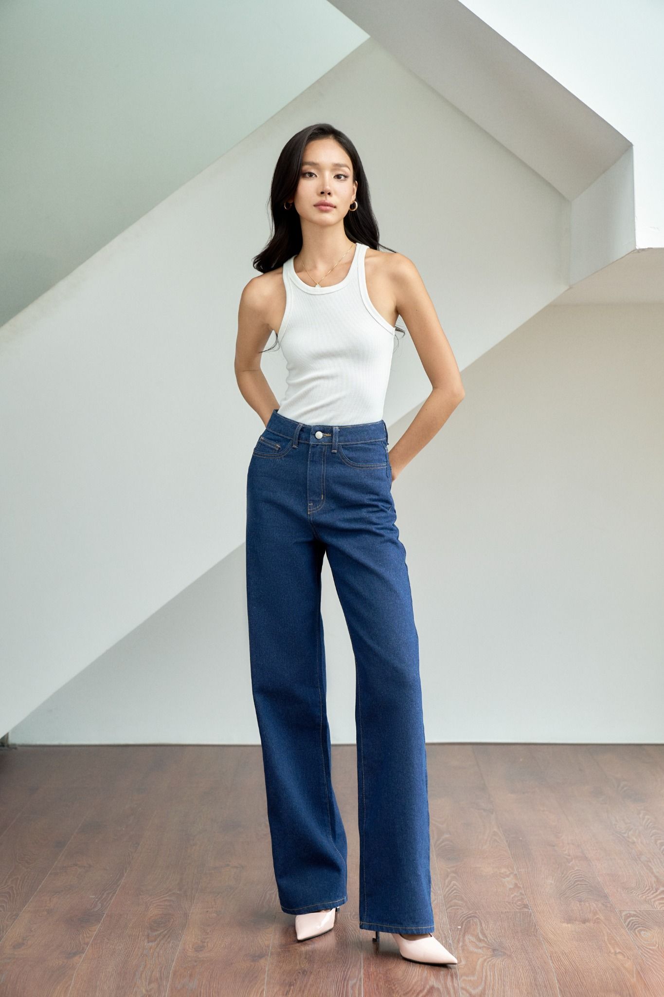 Quần Jean Ống Đứng Sarah