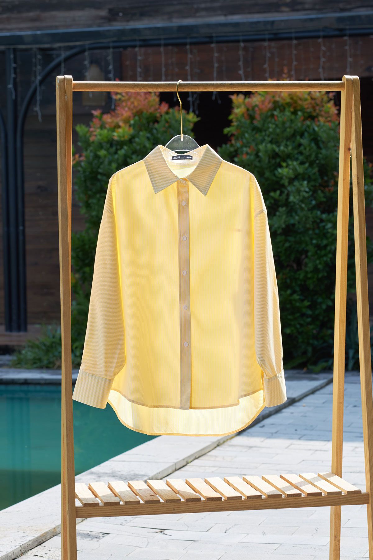 Áo Sơ Mi Sọc Oversize FAS292