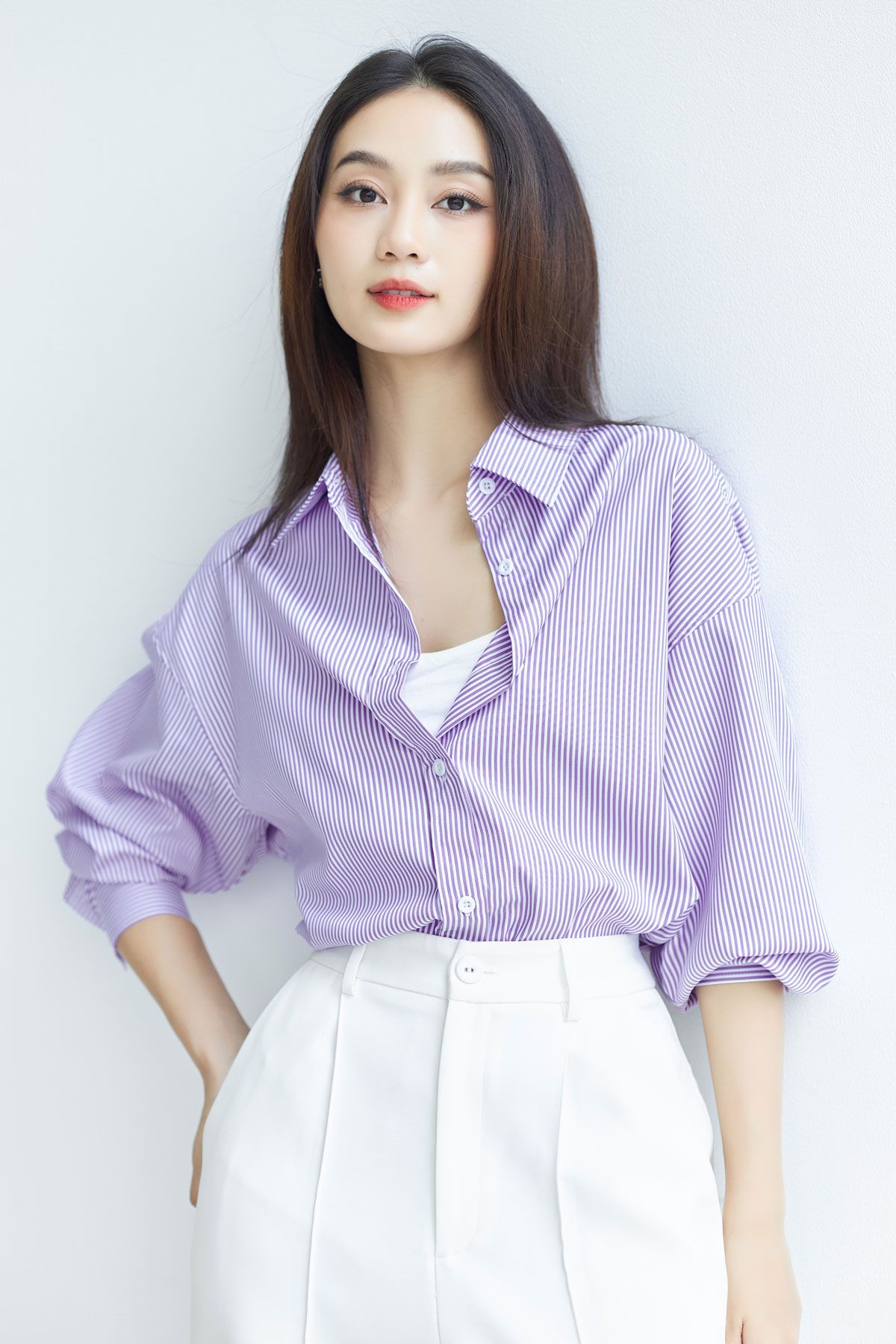 Áo Sơ Mi Sọc Oversize FAS292