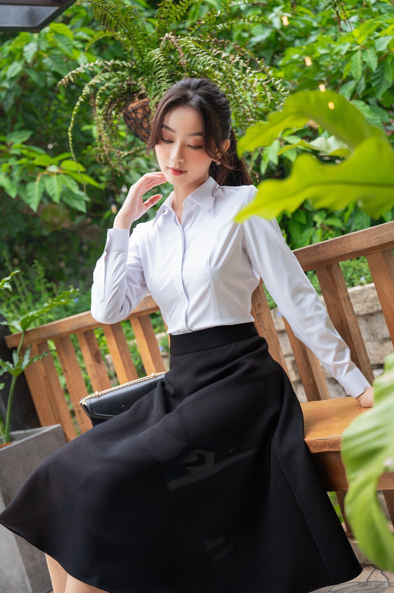 Áo Sơ Mi Chiết Eo FAS228