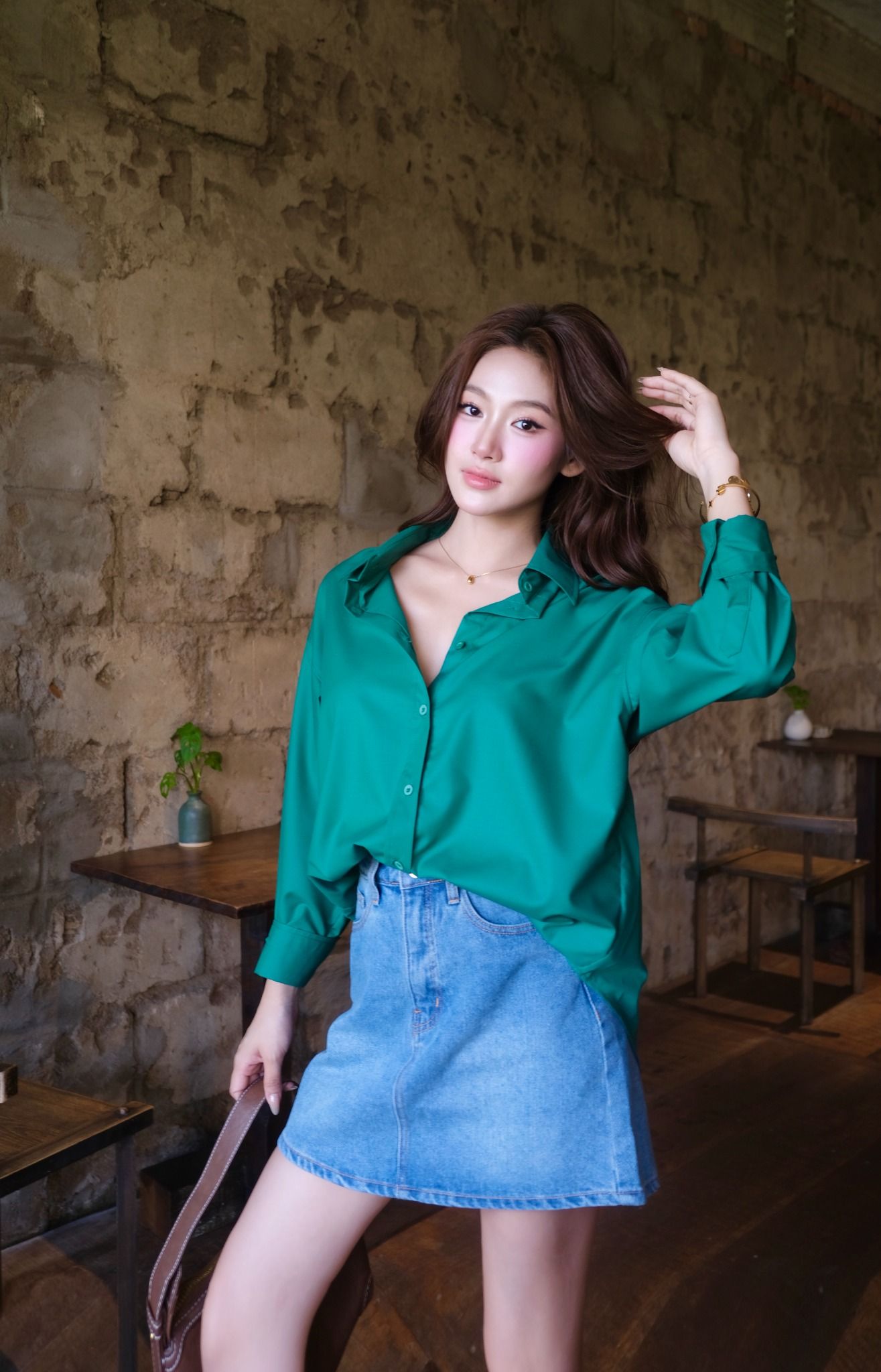 Chân Váy Jean Ngắn FVJ030
