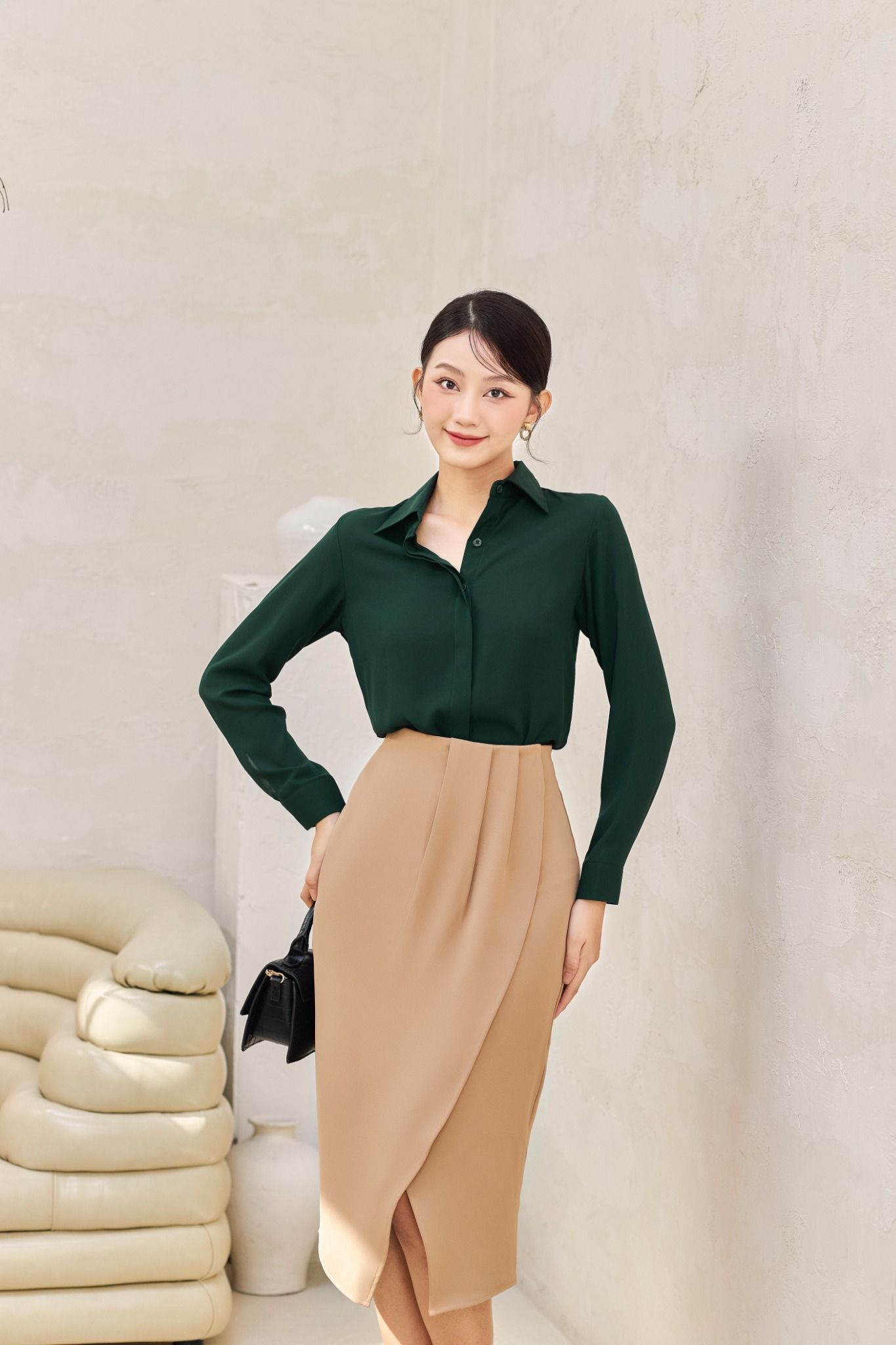 Áo Sơ Mi Trơn FAS290