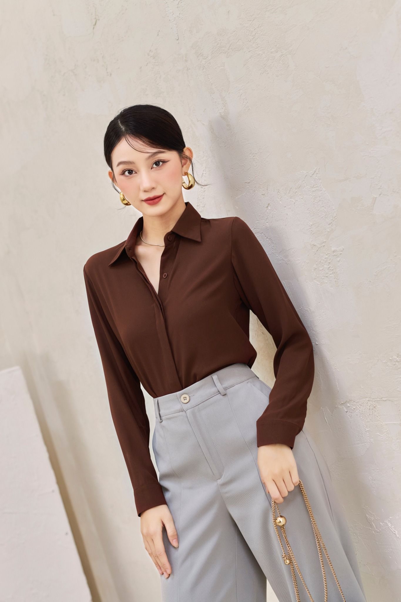 Áo Sơ Mi Trơn FAS290