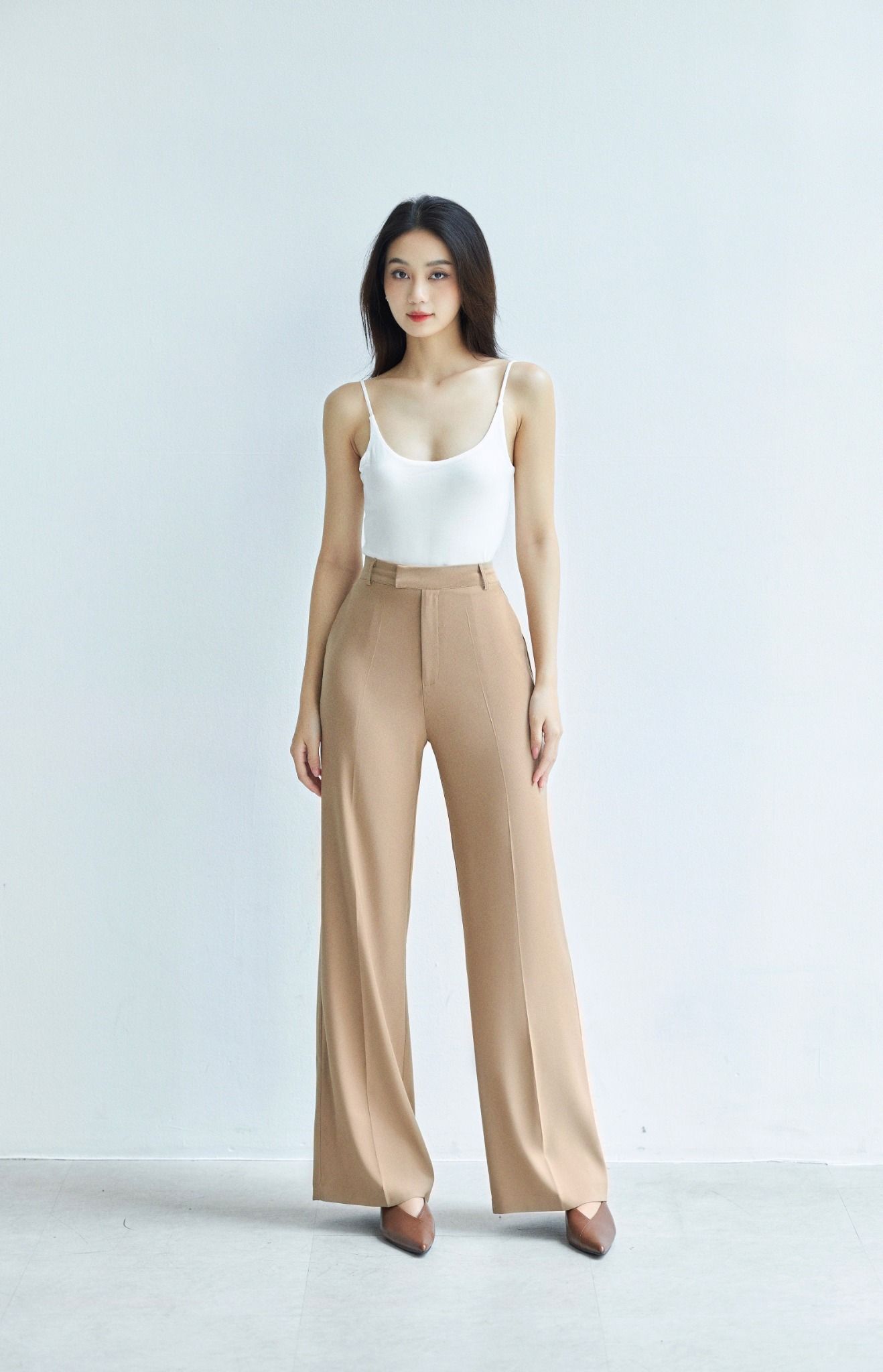 Quần Ống Rộng Trơn FQR036