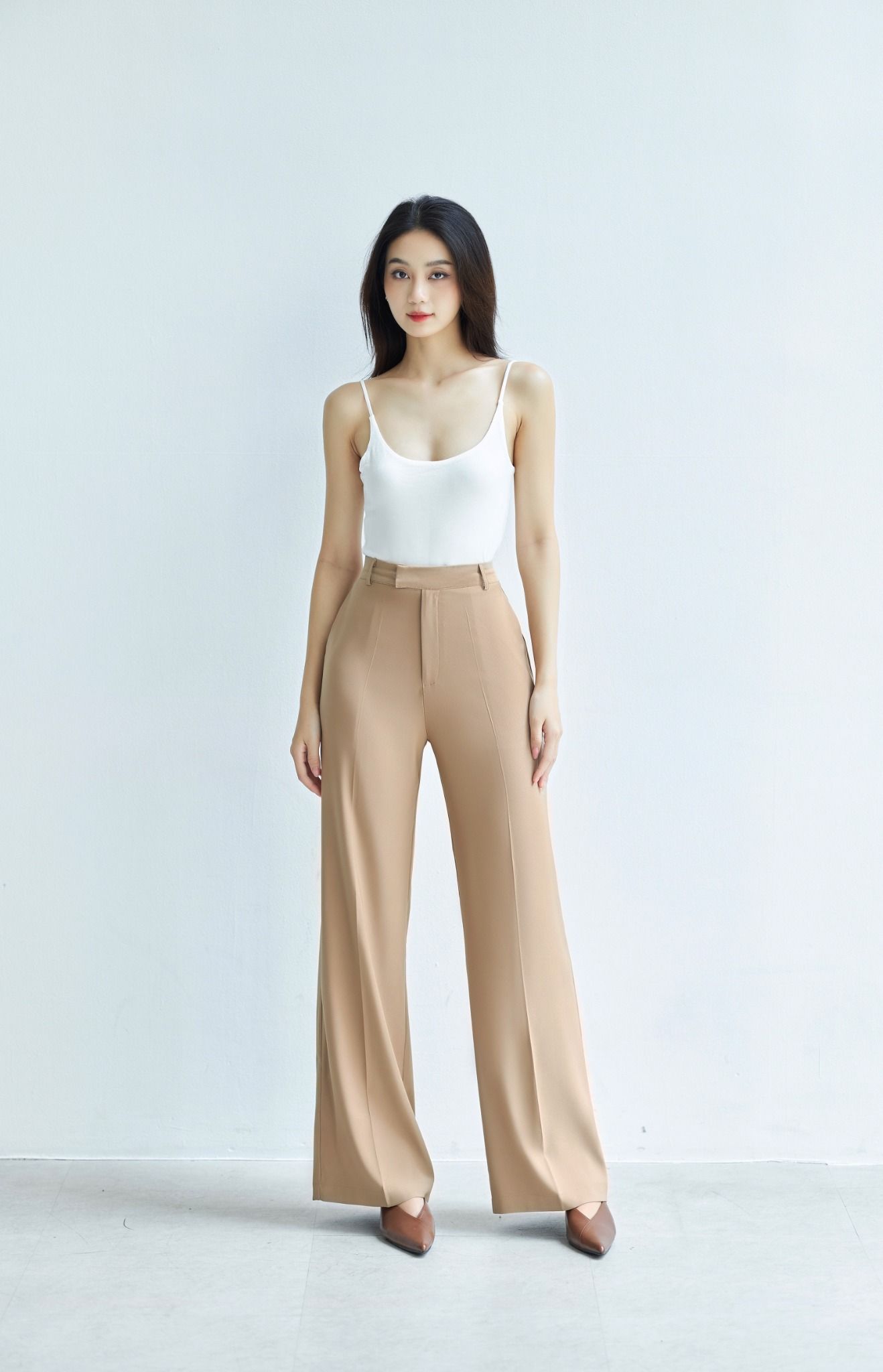 Quần Ống Rộng Trơn FQR036