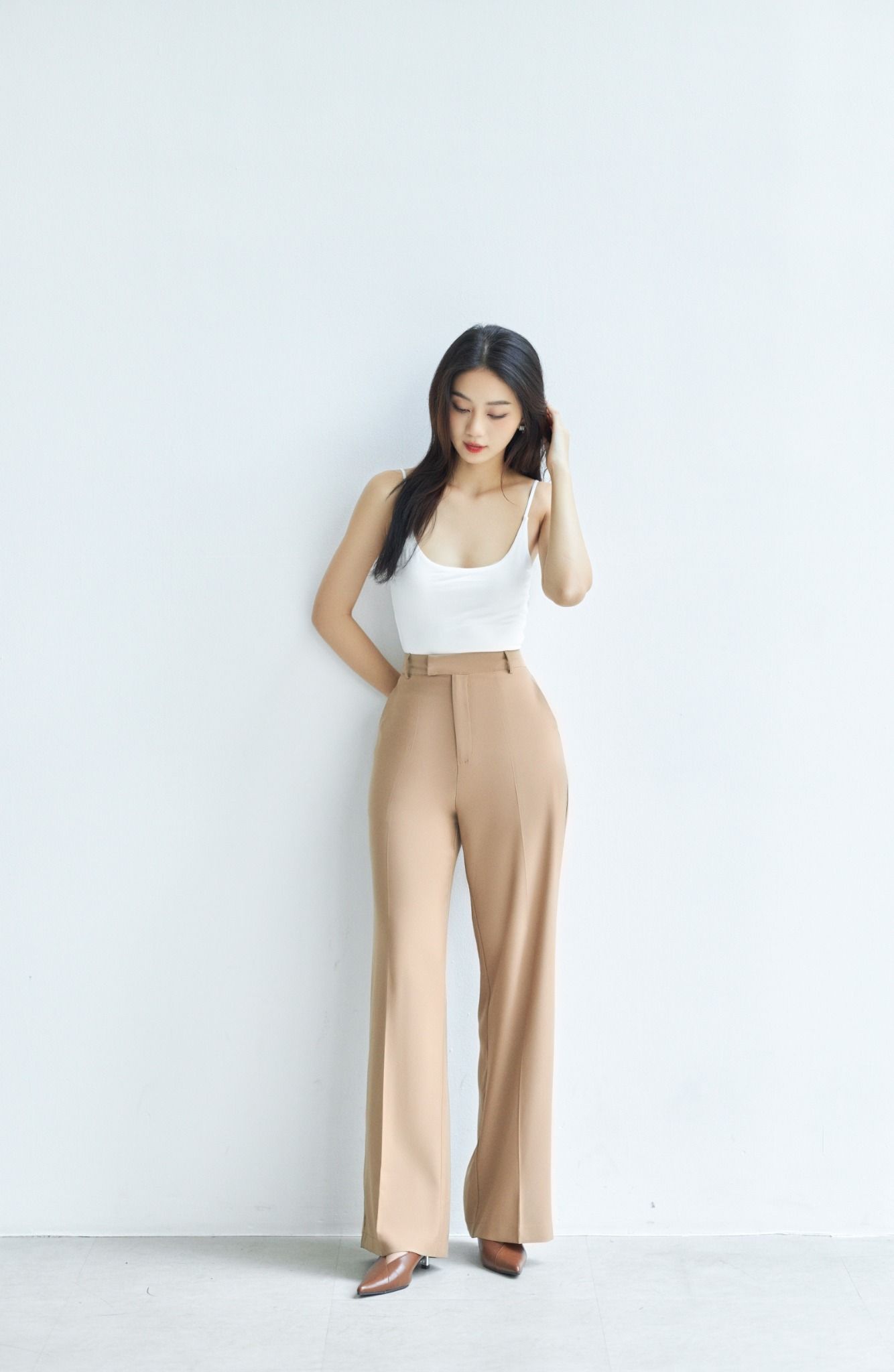 Quần Ống Rộng Trơn FQR036