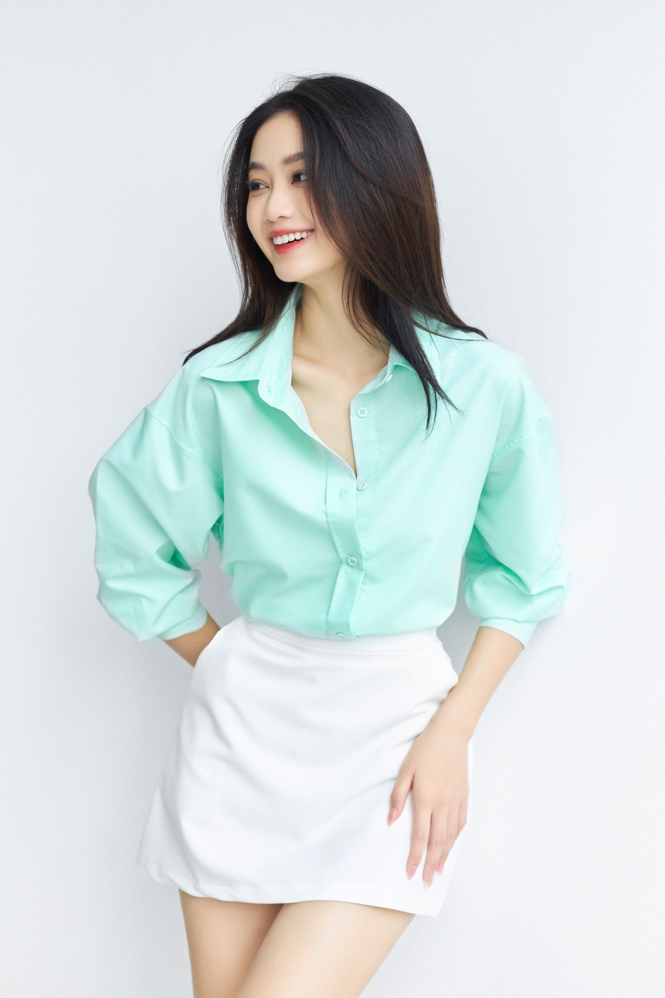 Áo Sơ Mi Trơn Oversize FAS293