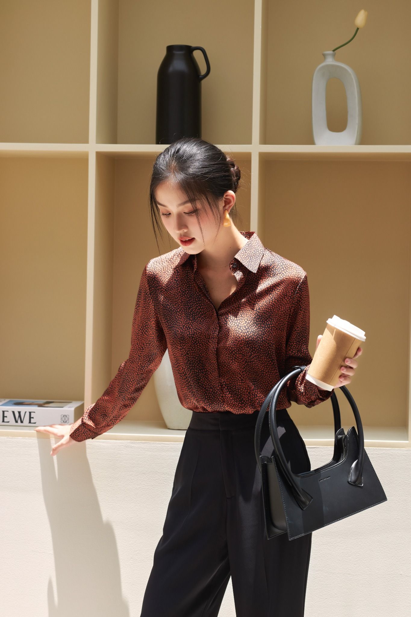 Áo Sơ Mi Họa Tiết FAS255