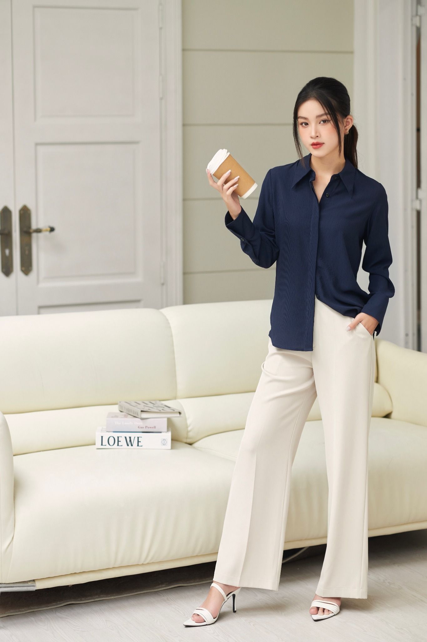 Áo Sơ Mi Kiểu Trơn FAS263