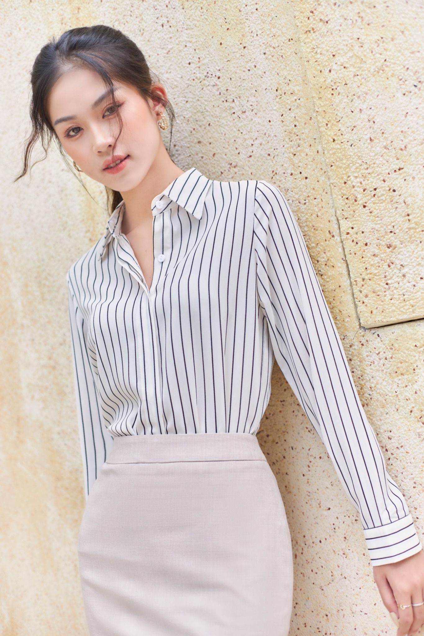 Áo Sơ Mi Sọc FAS229
