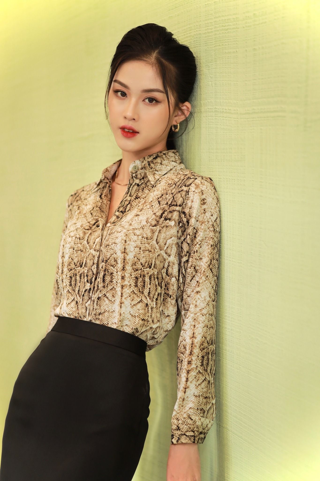 Áo Sơ Mi Hoạ Tiết FAS186