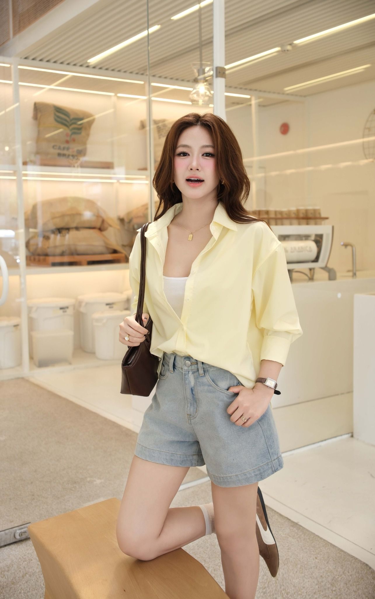 Quần Short Jean FQJ046