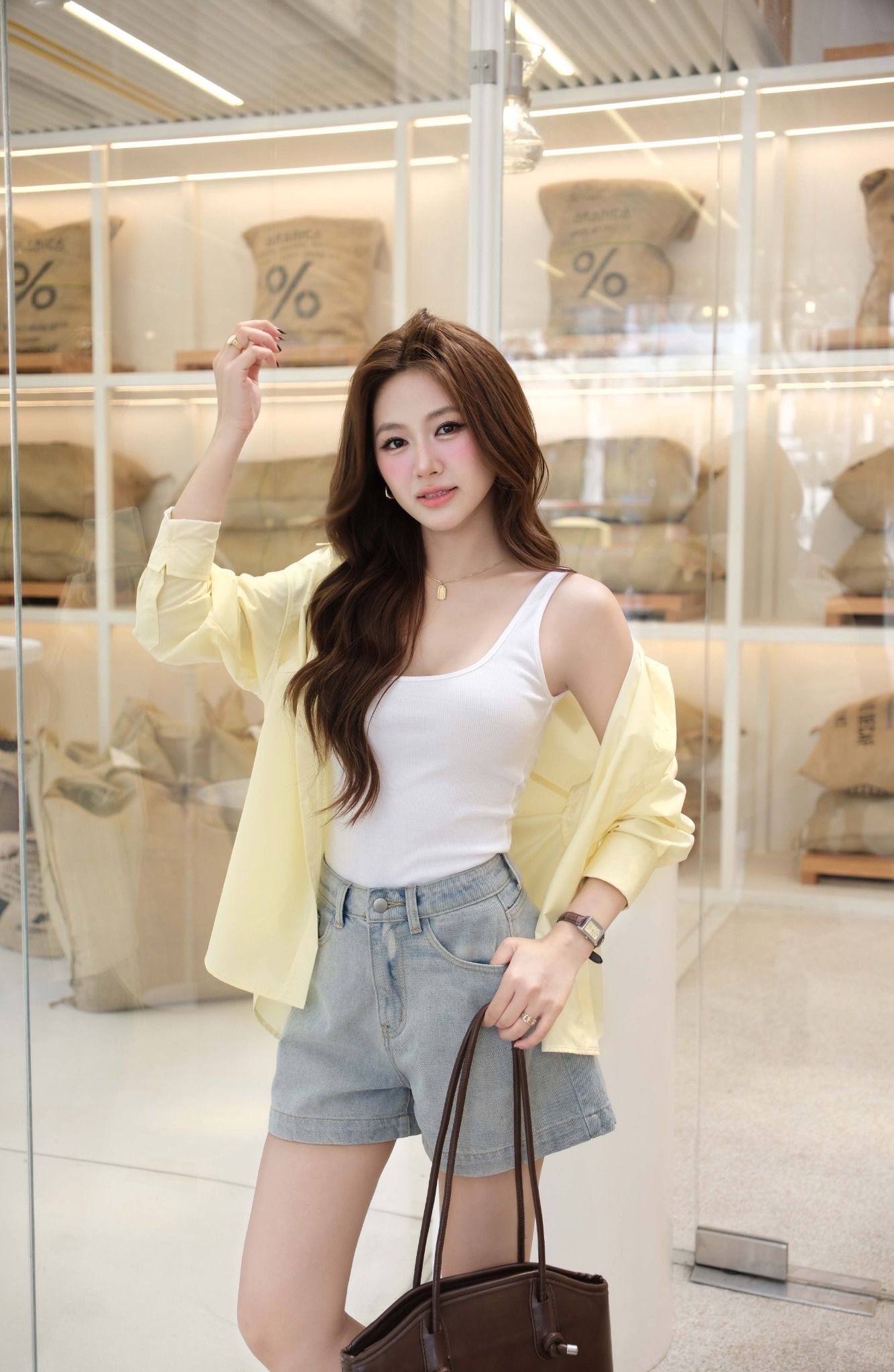 Quần Short Jean FQJ046