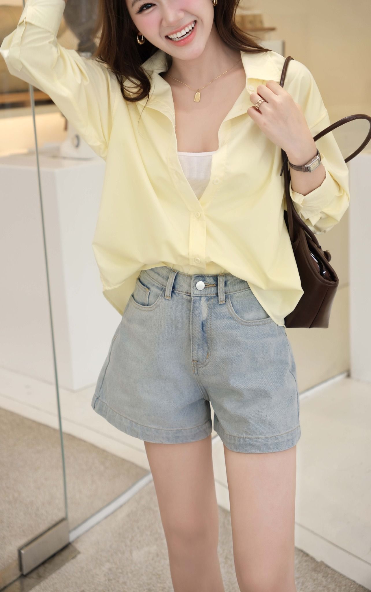 Quần Short Jean FQJ046