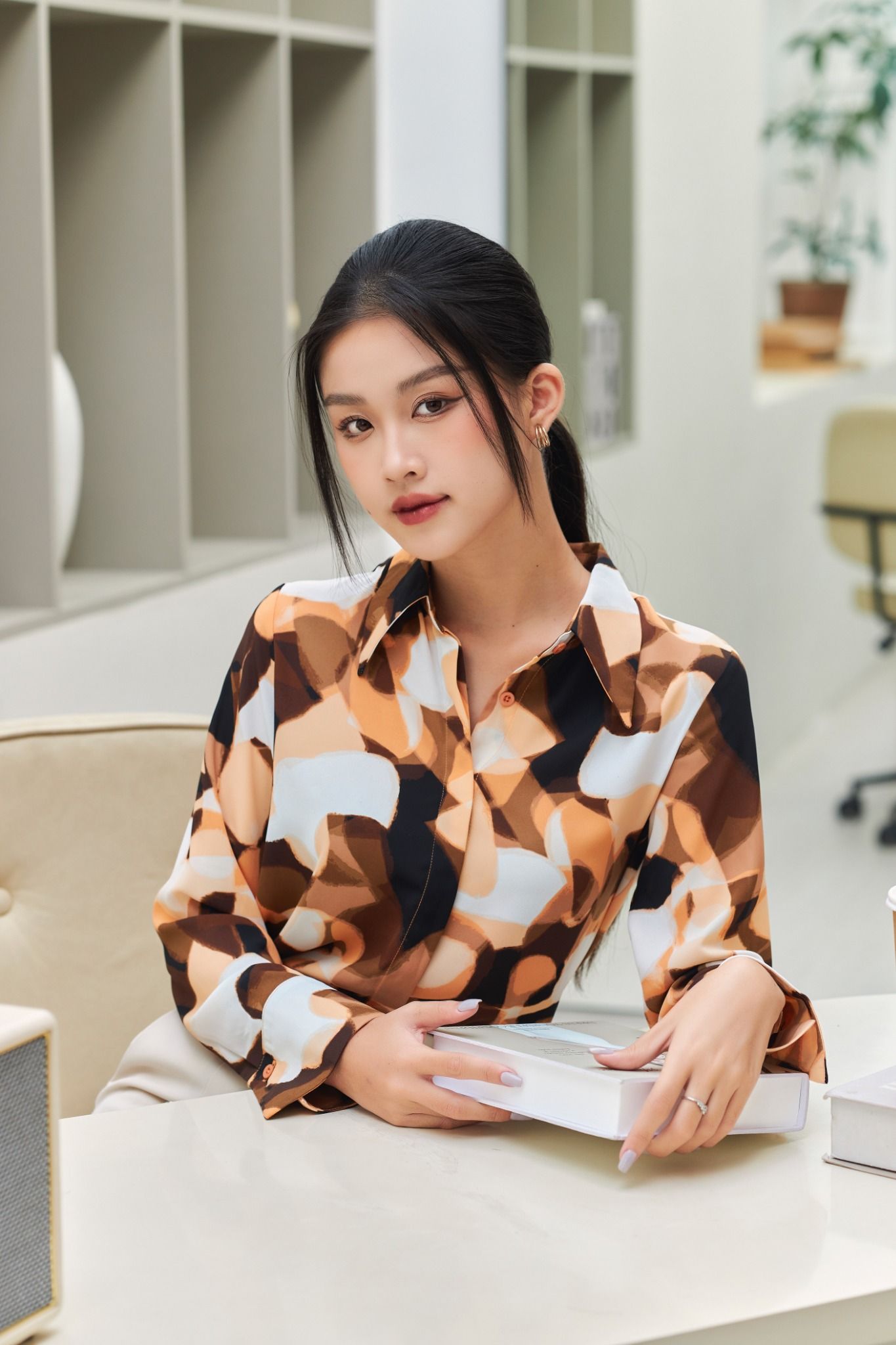 Áo Sơ Mi Hoạ Tiết FAS272