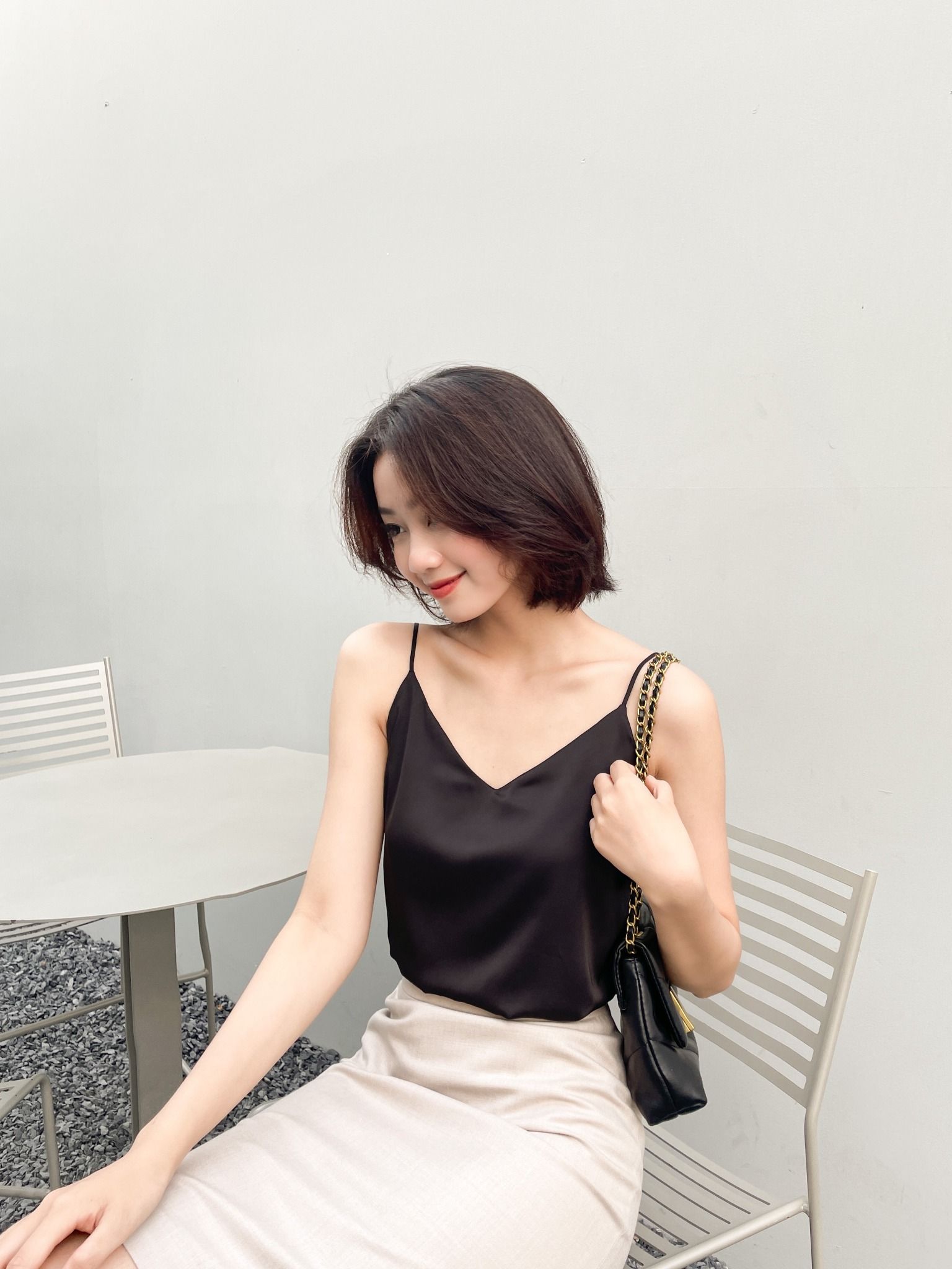 Áo 2 Dây Lụa YAD039