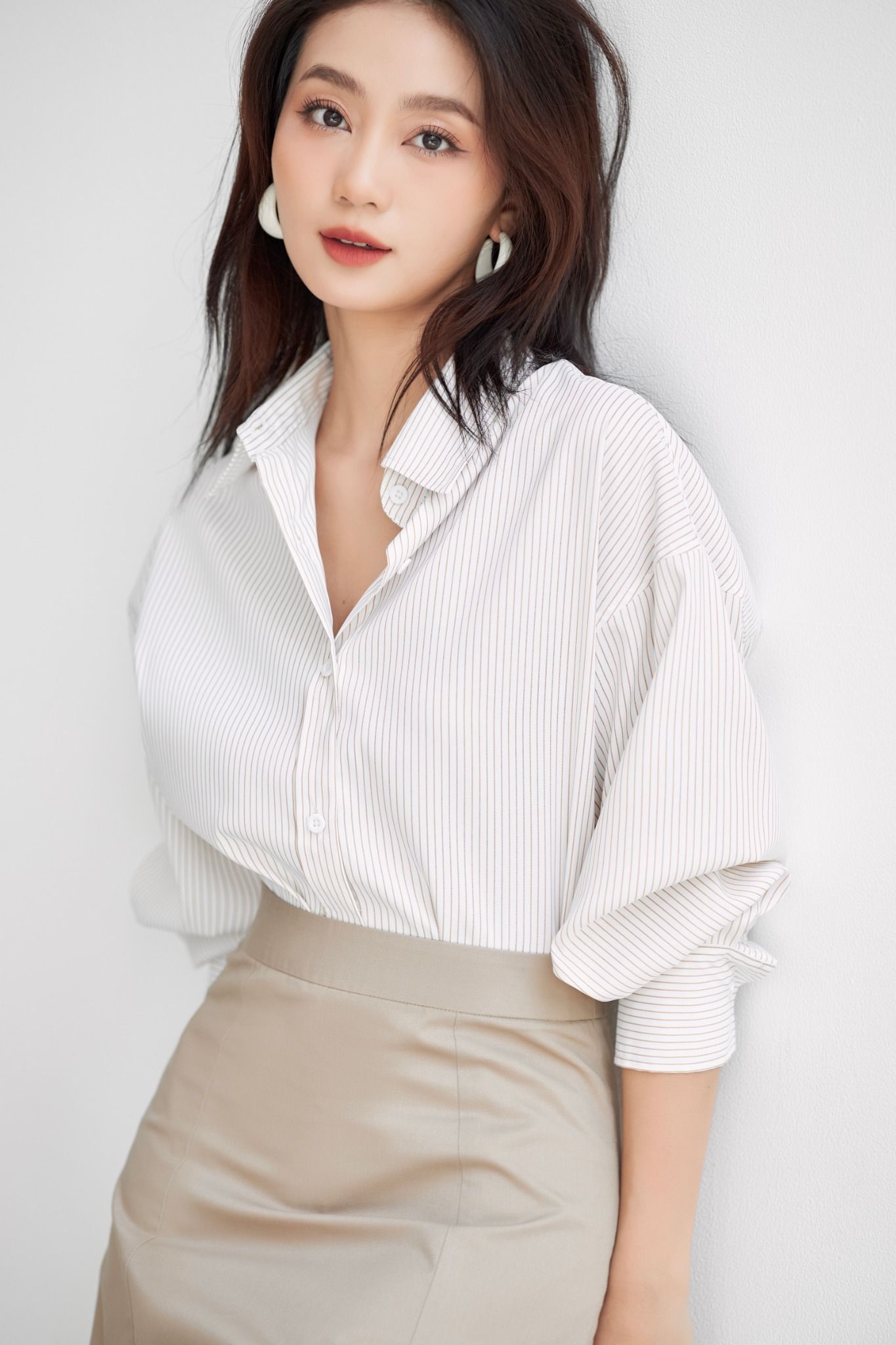 Áo Sơ Mi Sọc Oversize FAS292