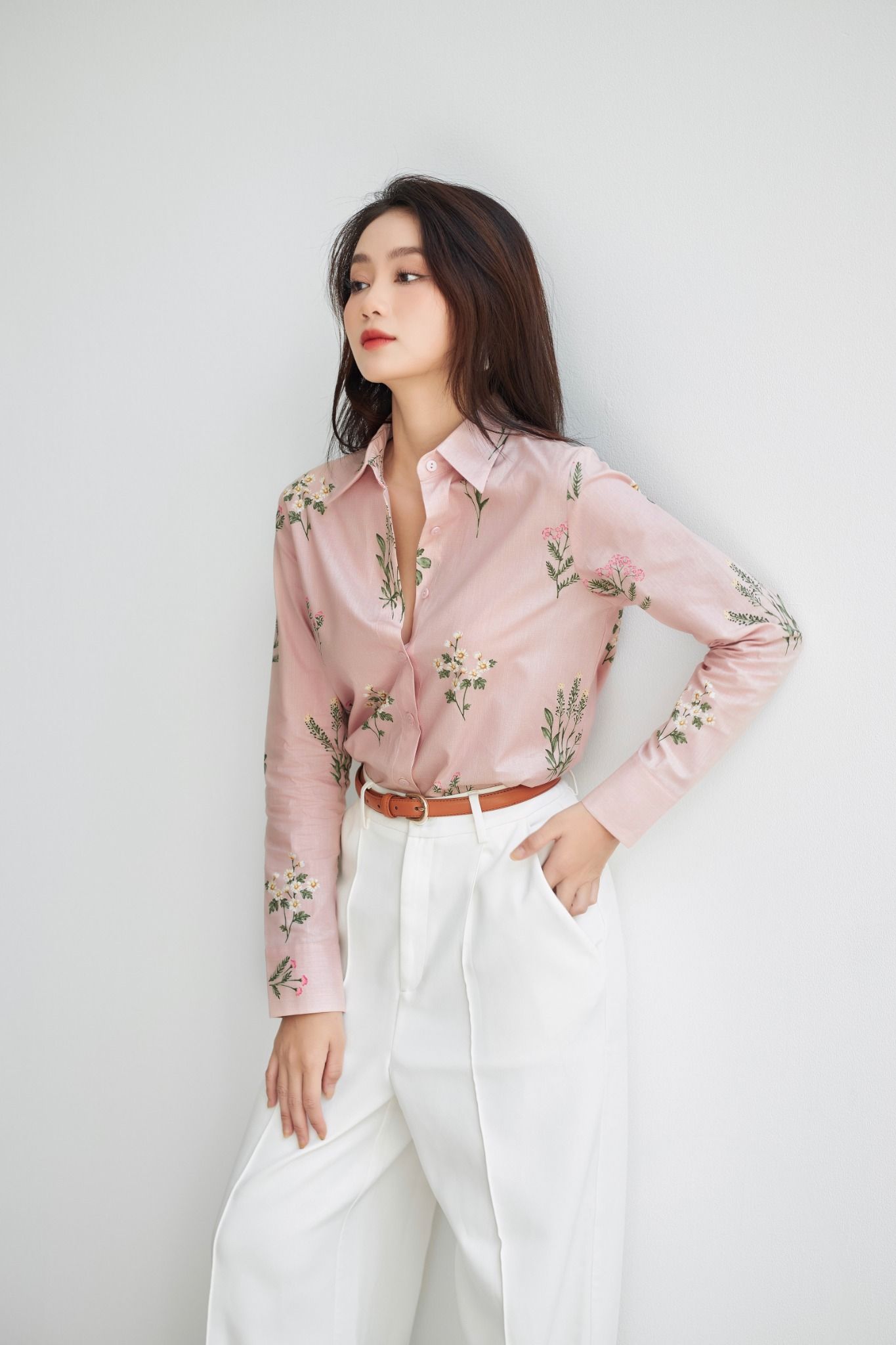 Áo Sơ Mi Hoa Cúc Regular FAS295