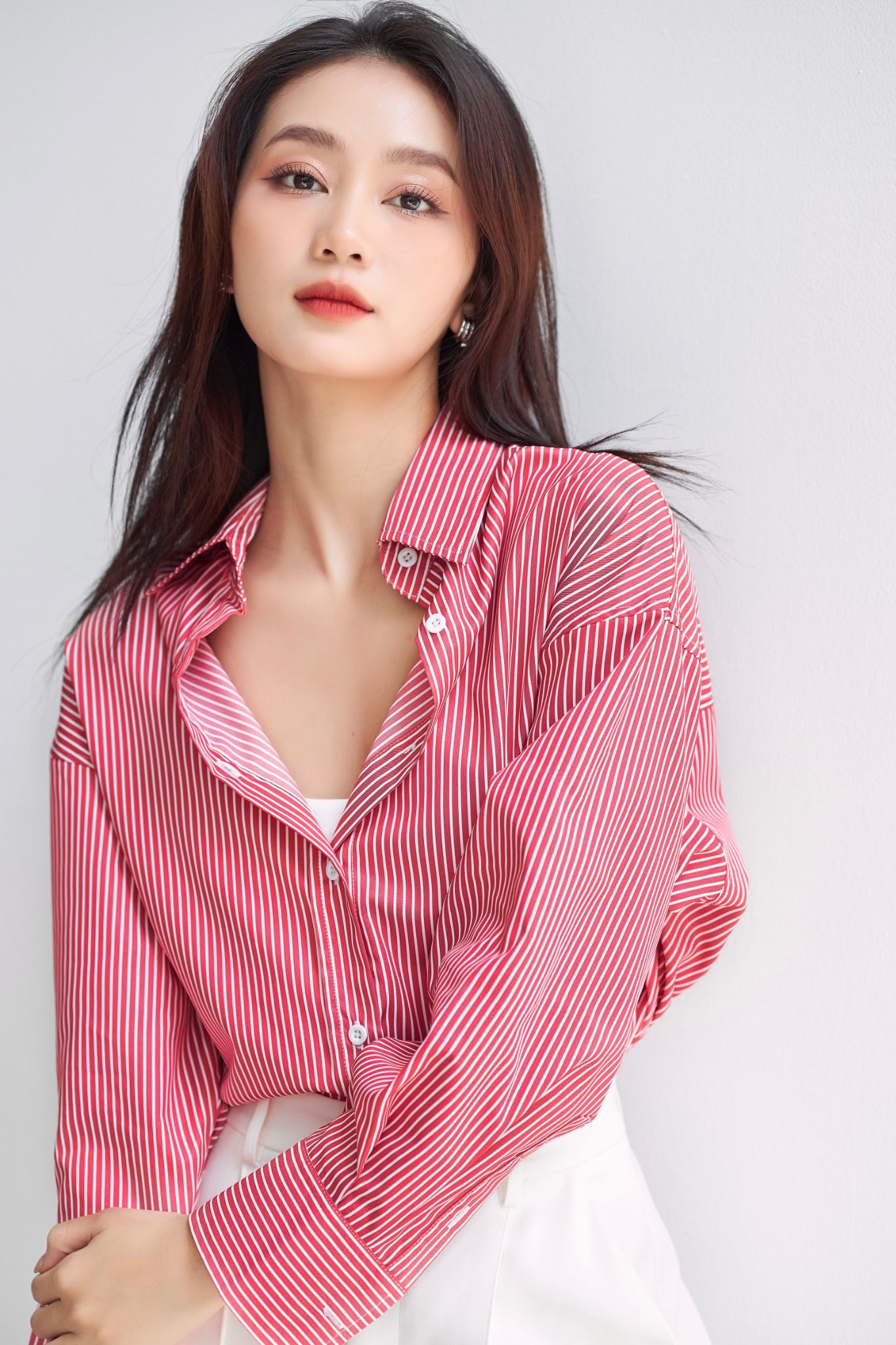 Áo Sơ Mi Sọc Oversize FAS297