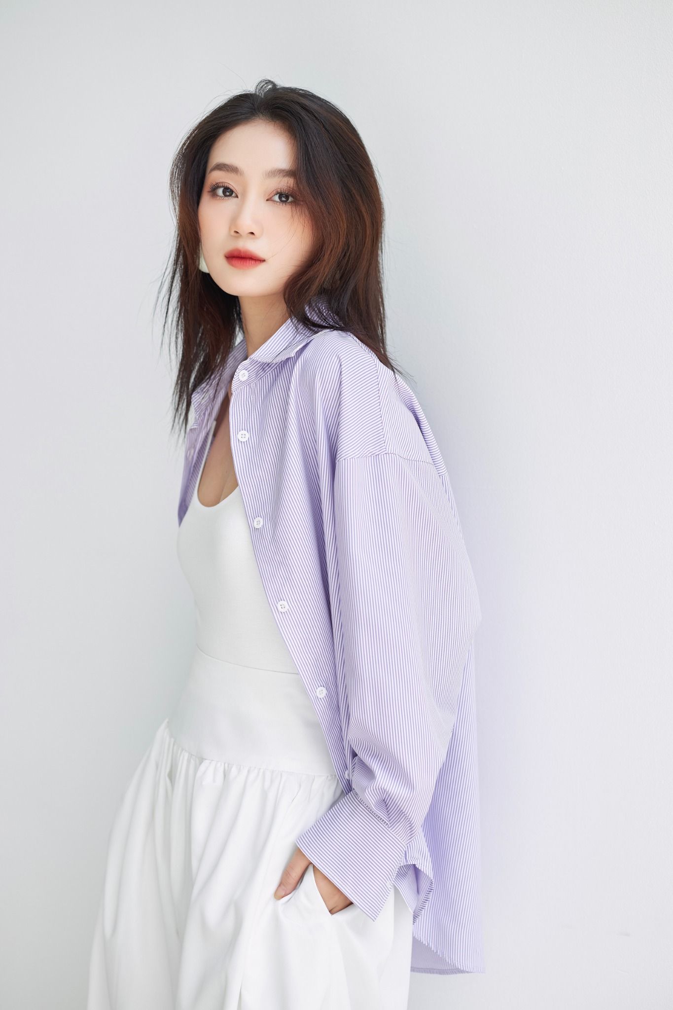 Áo Sơ Mi Sọc Oversize FAS298