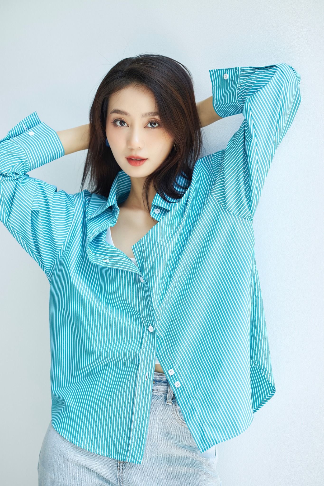 Áo Sơ Mi Sọc Oversize FAS297