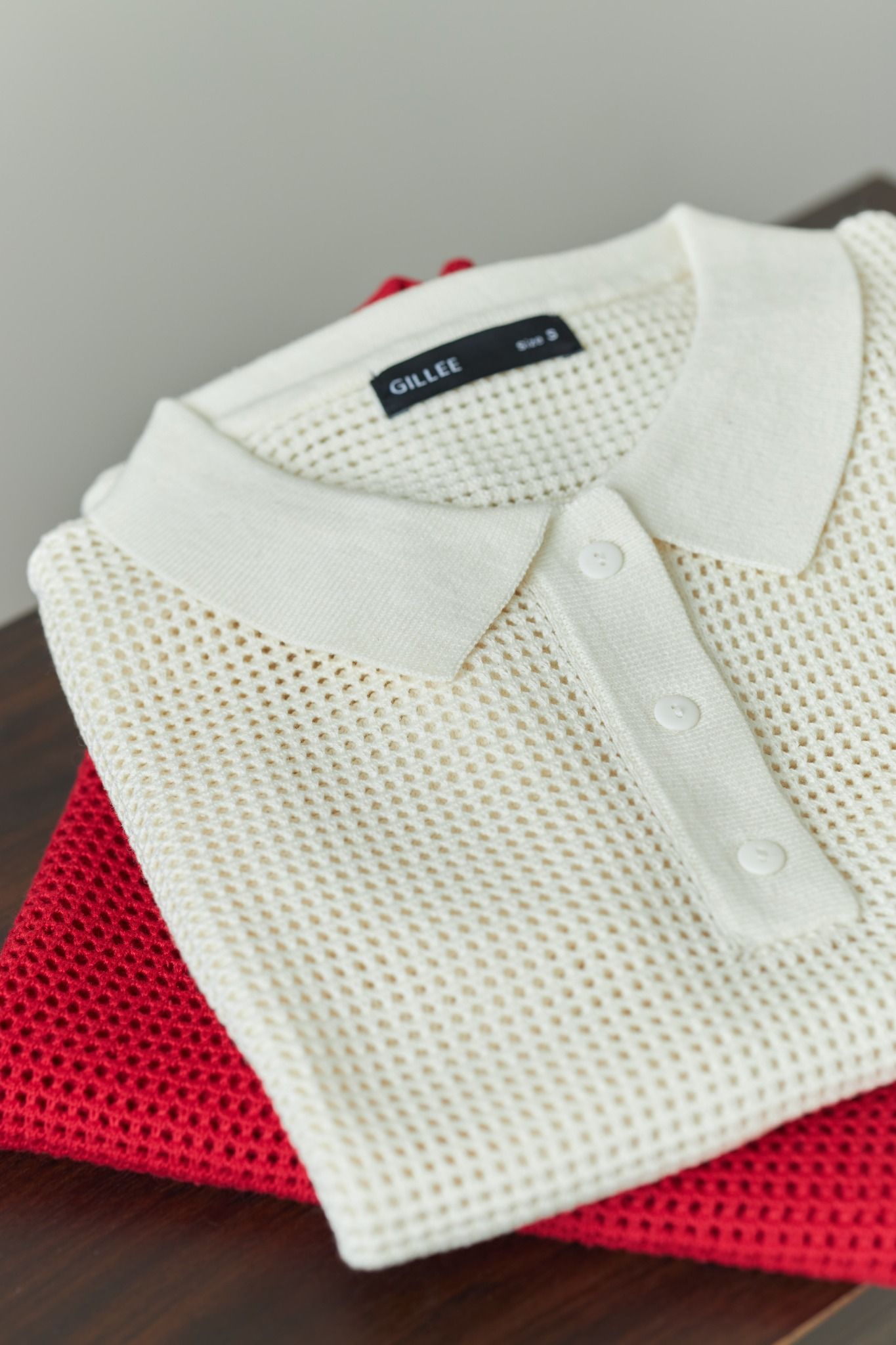 Polo Lưới Dệt Kim FAP070