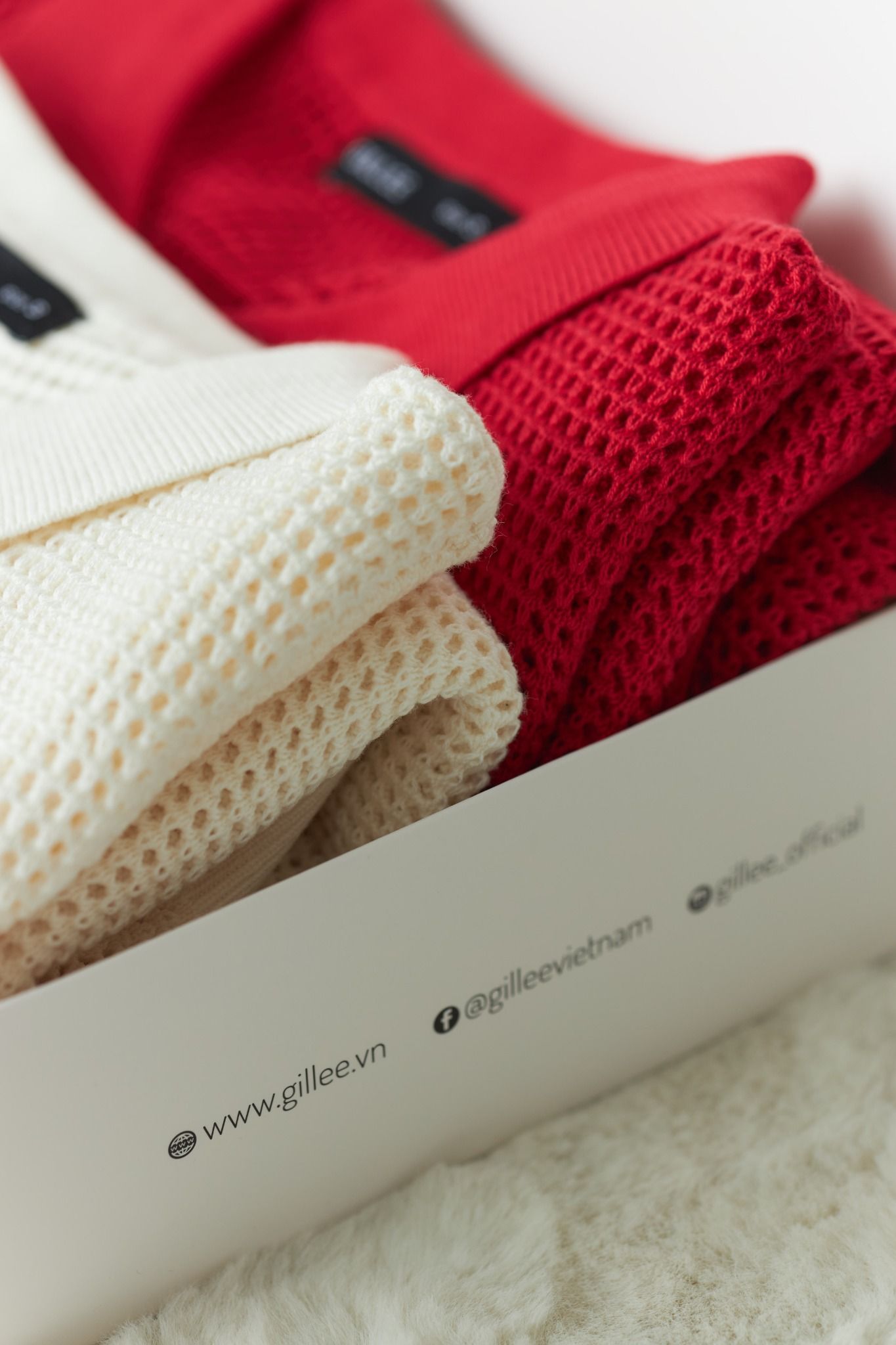 Polo Lưới Dệt Kim FAP070