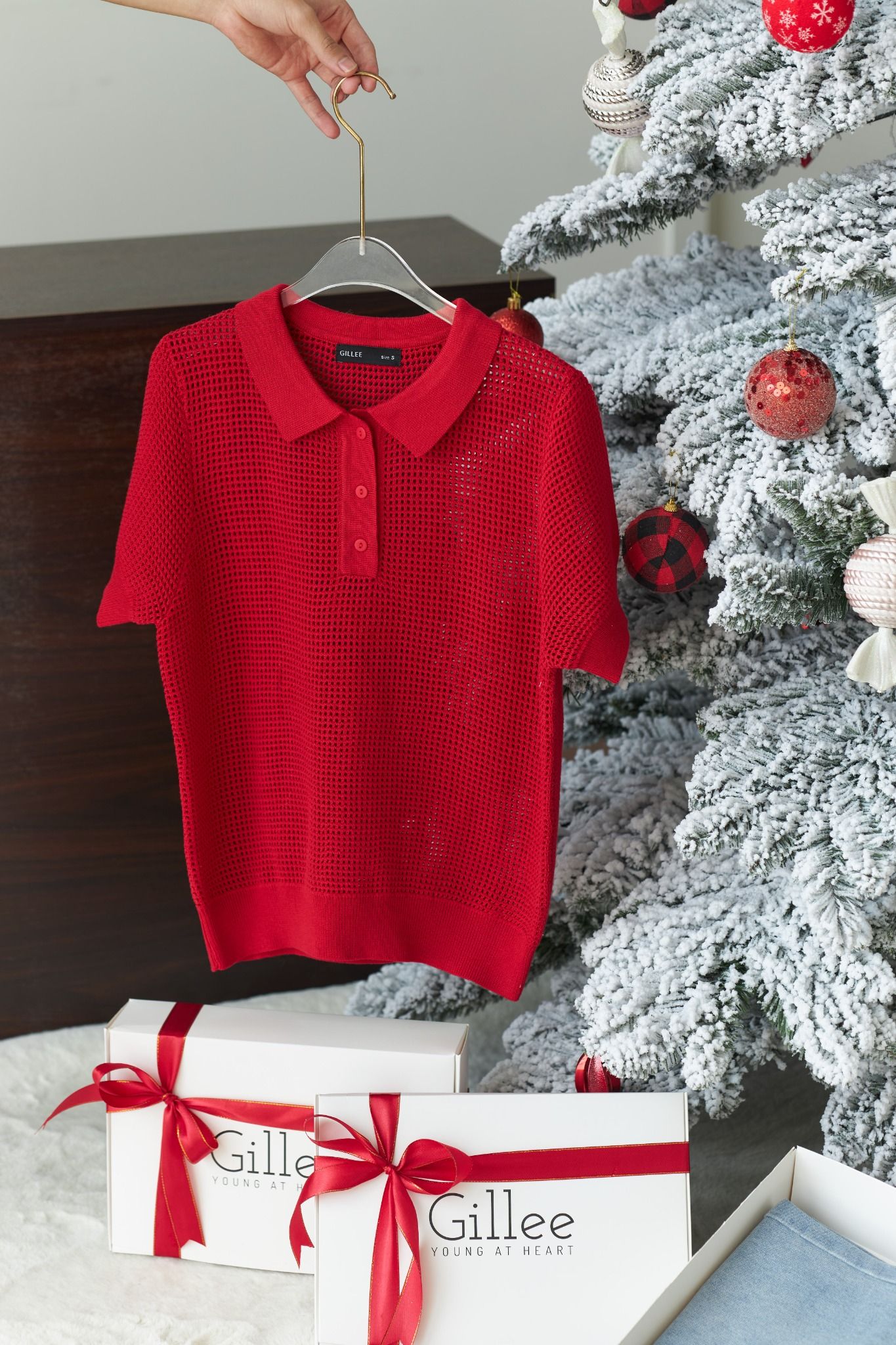 Polo Lưới Dệt Kim FAP070