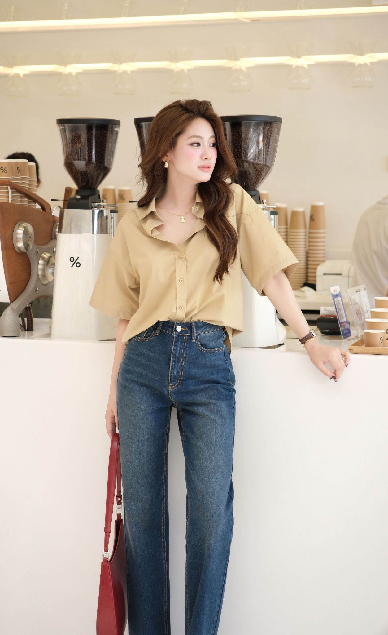 Áo Sơ Mi Tay Ngắn FAS374
