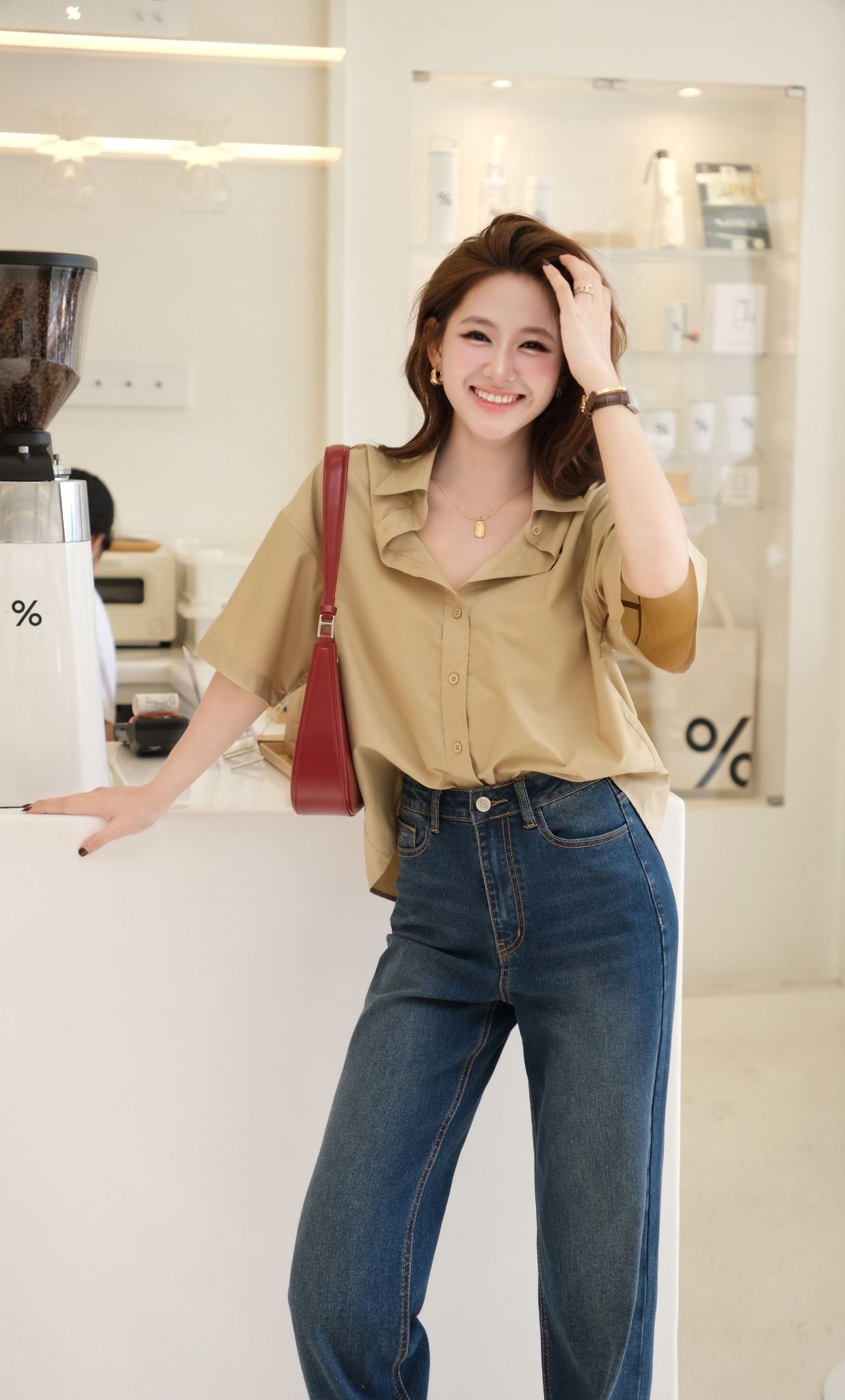 Áo Sơ Mi Tay Ngắn FAS374
