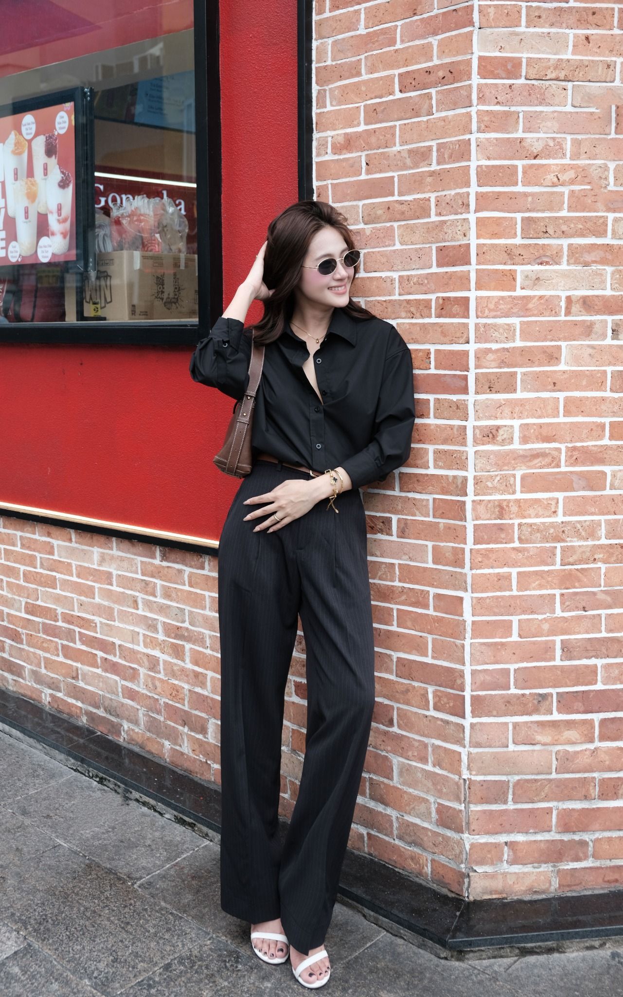 Quần Rộng Sọc 1 Ly FQR049