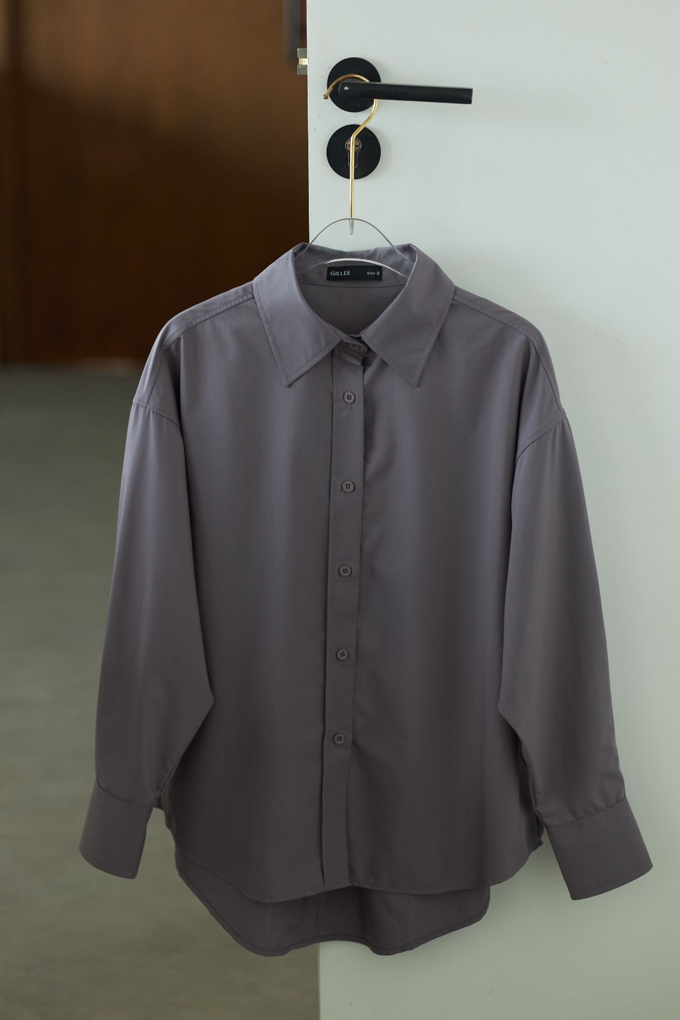 Áo Sơ Mi Trơn Oversize FAS291